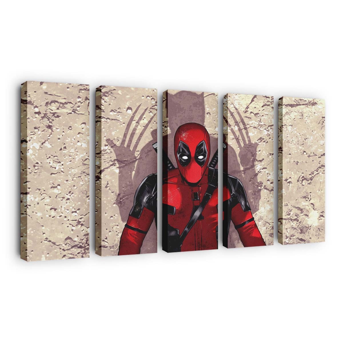 Deadpool: Tödliche Spritztour Leinwandbild - Marvel Wanddeko