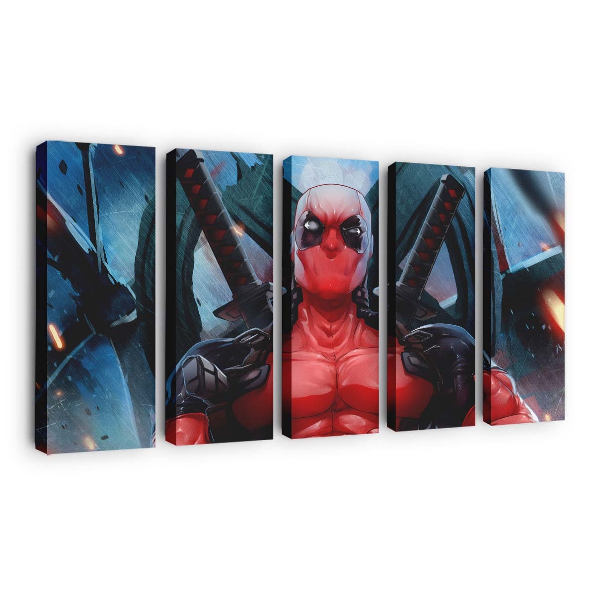 Deadpool Endgame Leinwandbild - Marvel Wanddeko
