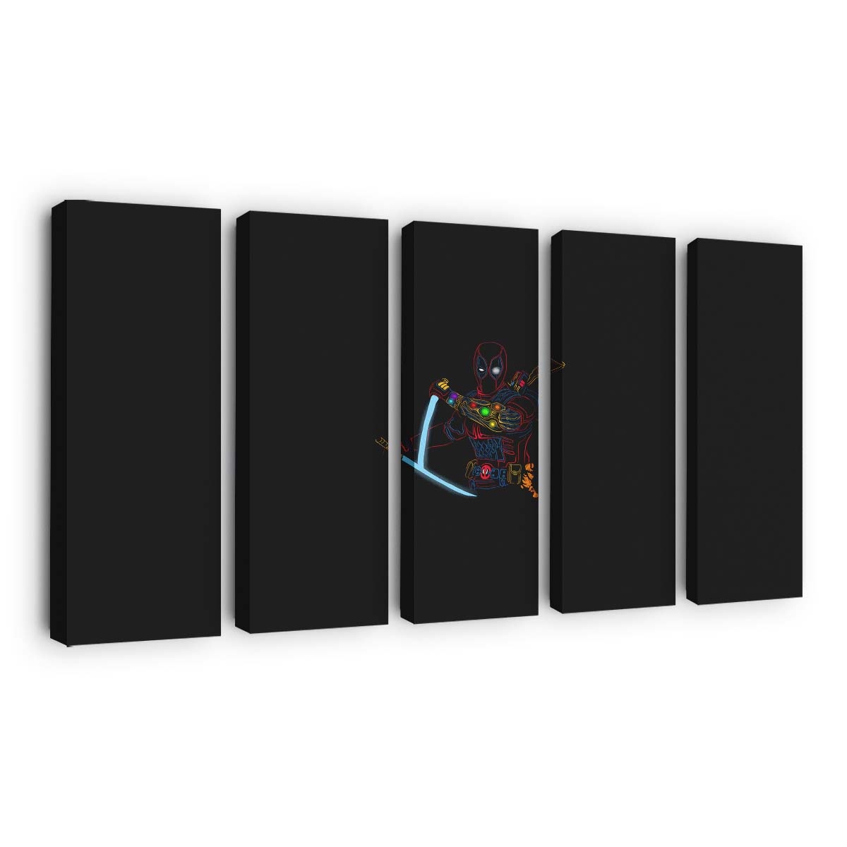 Deadpool Infinity Gauntlet Unfug Leinwandbild - Marvel Wanddeko