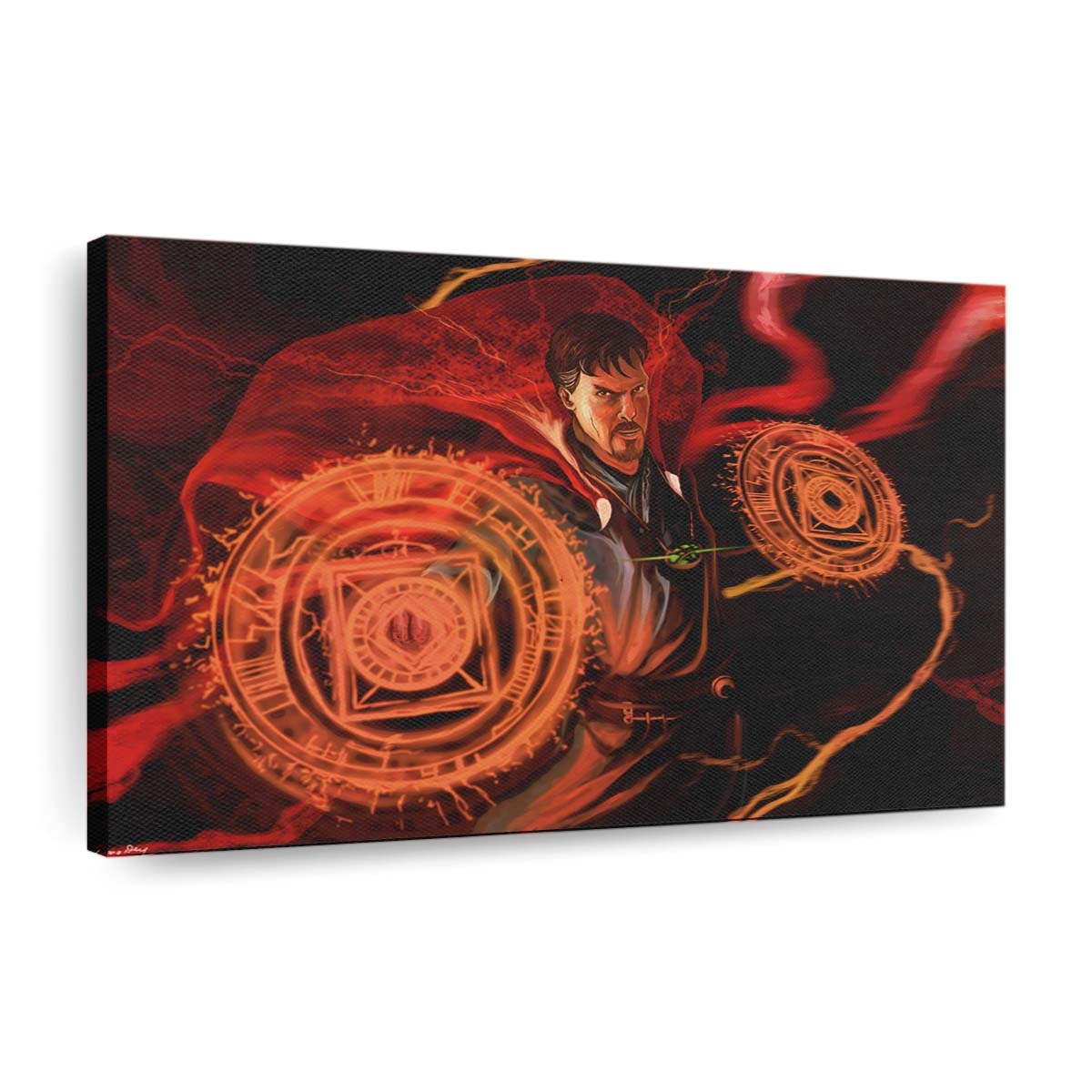 Doctor Strange Artwork Leinwandbild - Marvel Wanddeko