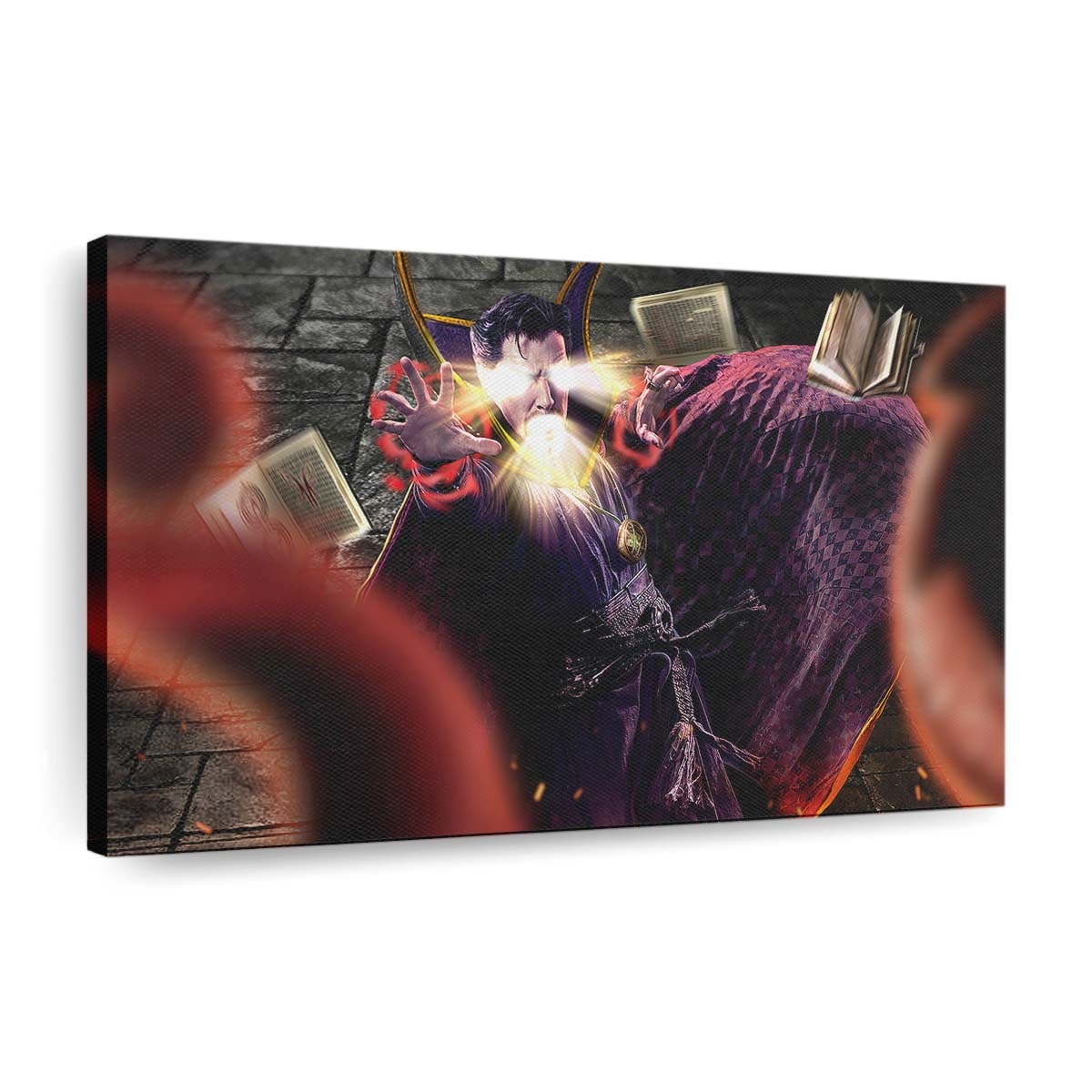 Evil Doctor Strange Leinwandbild - Marvel Wanddeko
