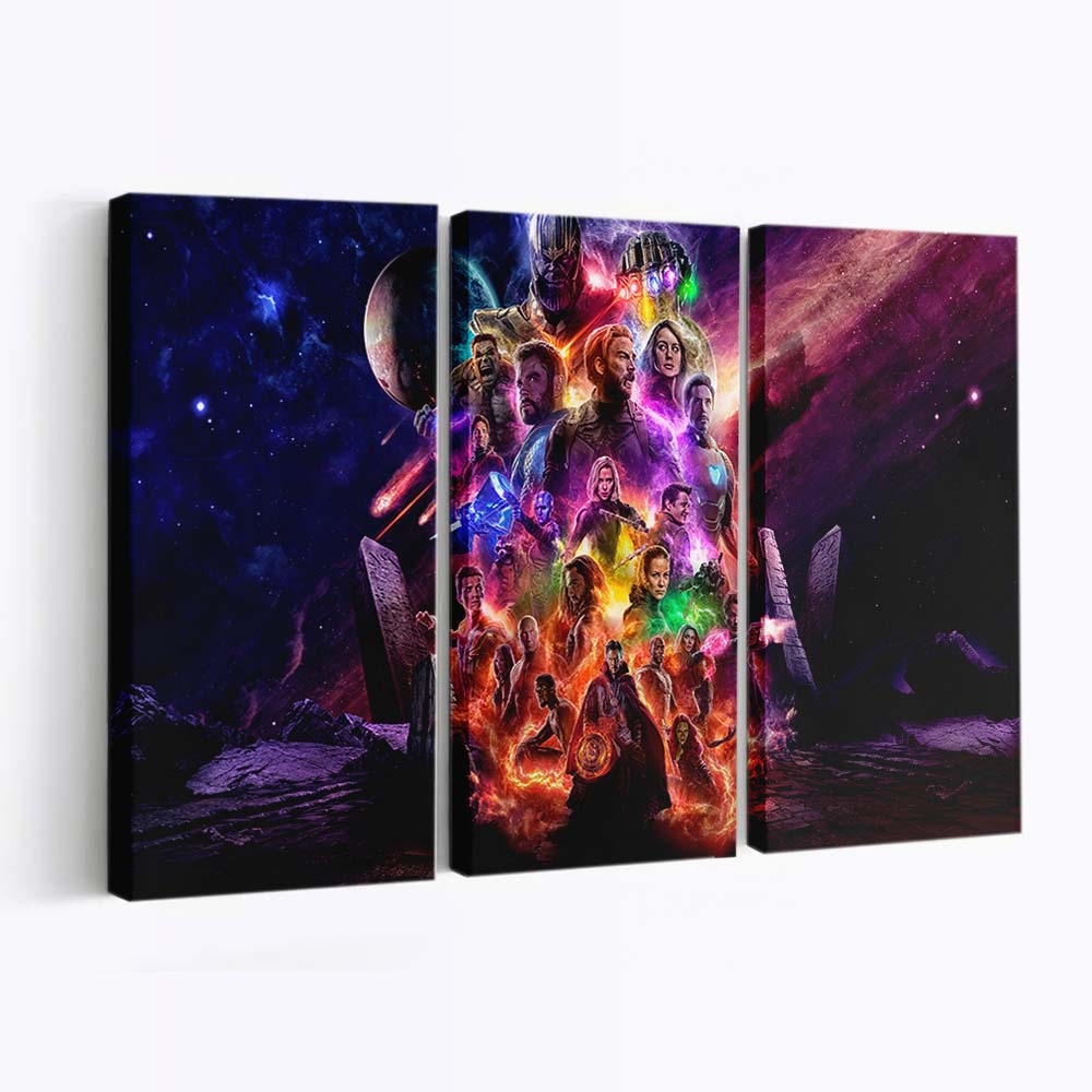 Avengers 4 Offical Artwork 2019 Leinwandbild - Marvel Wanddeko