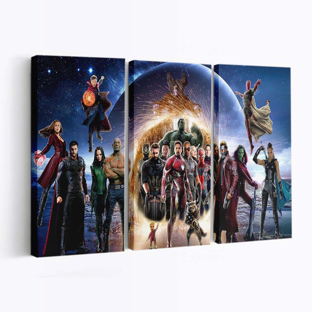 Avengers Infinity War Leinwandbild - Marvel Wanddeko