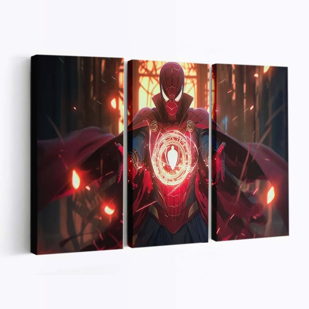 Doctor Spider Man Mystical Pursuit Leinwandbild - Marvel Wanddeko