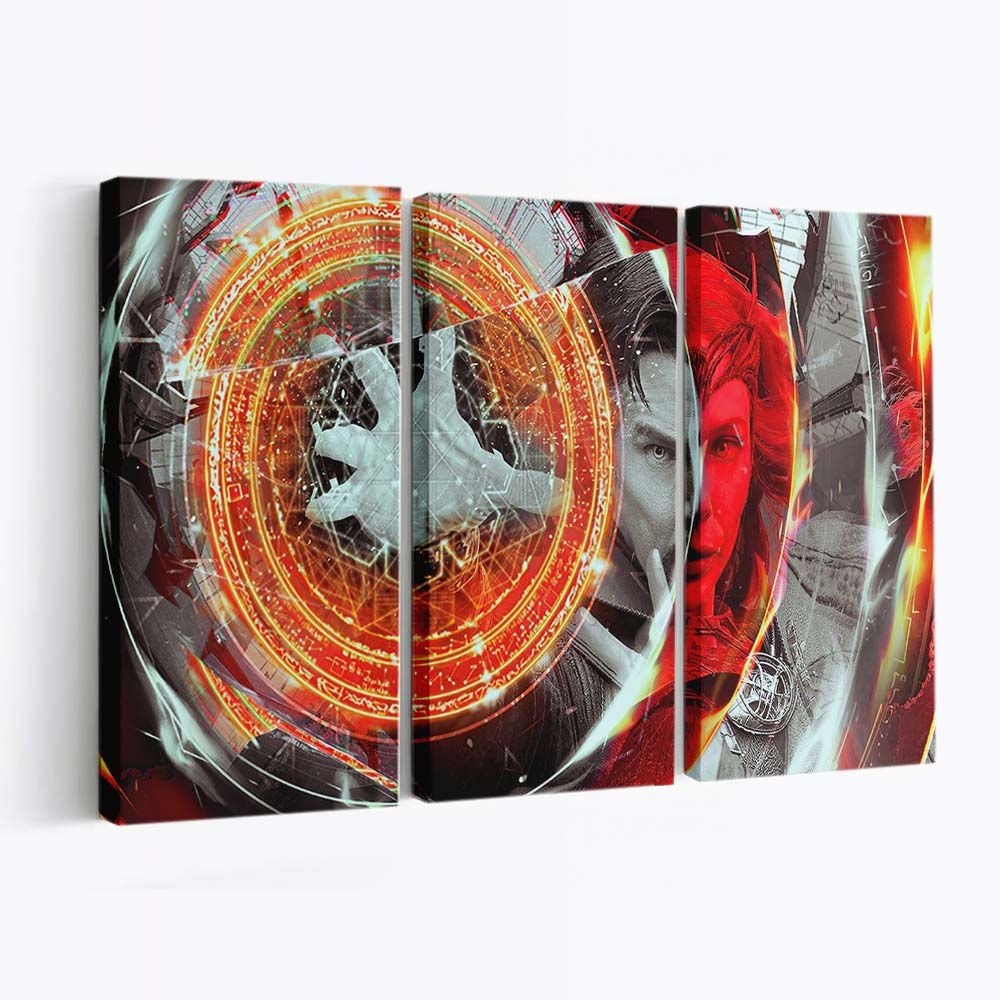 Doctor Strange In The Multiverse Of Madness Action 2022 Leinwandbild - Marvel Wanddeko