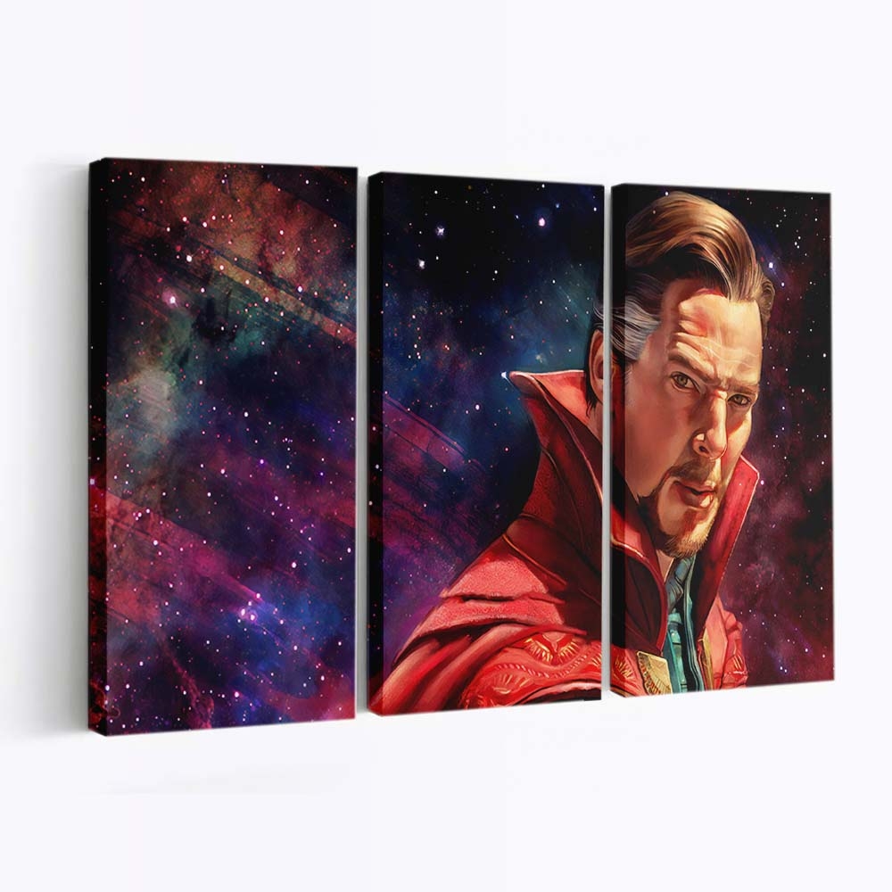 Doctor Stranger Newart Leinwandbild - Marvel Wanddeko