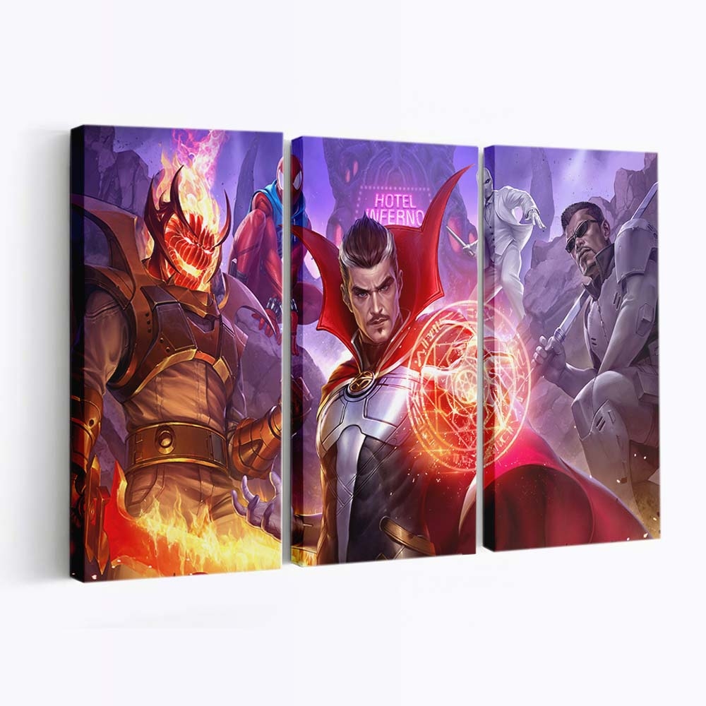 Marvel Future Fight 2020 Leinwandbild - Marvel Wanddeko