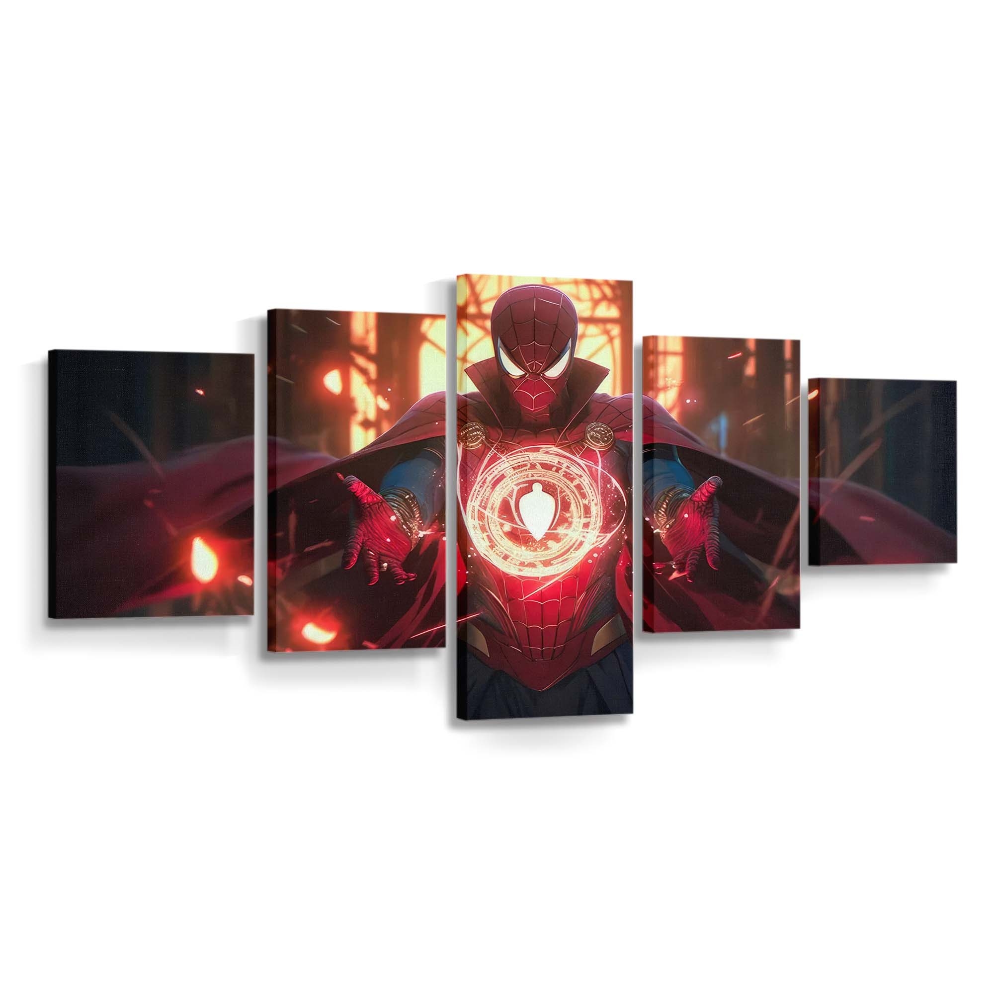 Doctor Spider Man Mystical Pursuit Leinwandbild - Marvel Wanddeko