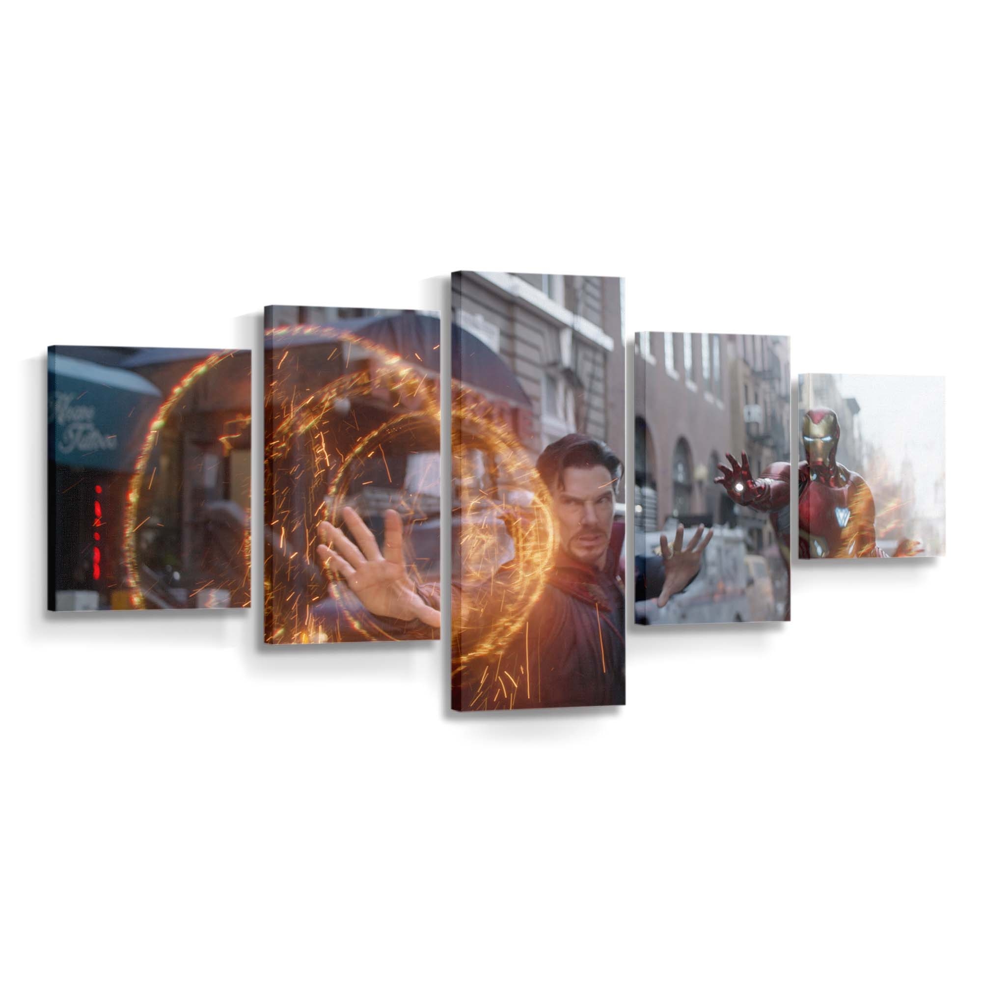 Doctor Strange And Iron Man In Avengers Infinity War Leinwandbild - Marvel Wanddeko
