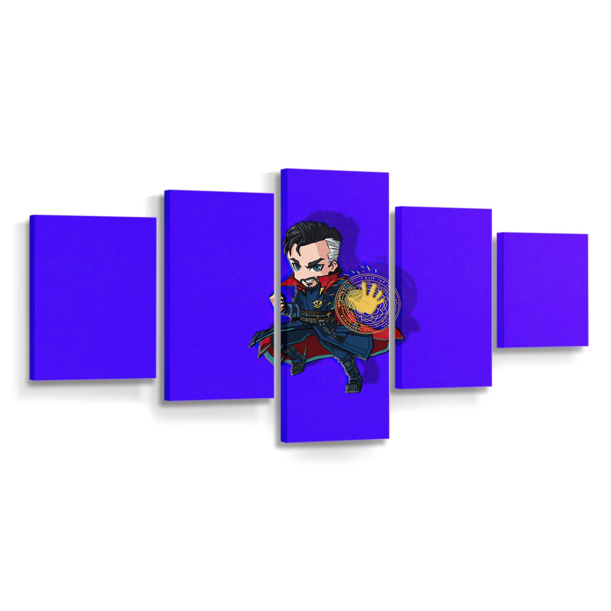 Doctor Strange Chibi Minimal Leinwandbild - Marvel Wanddeko