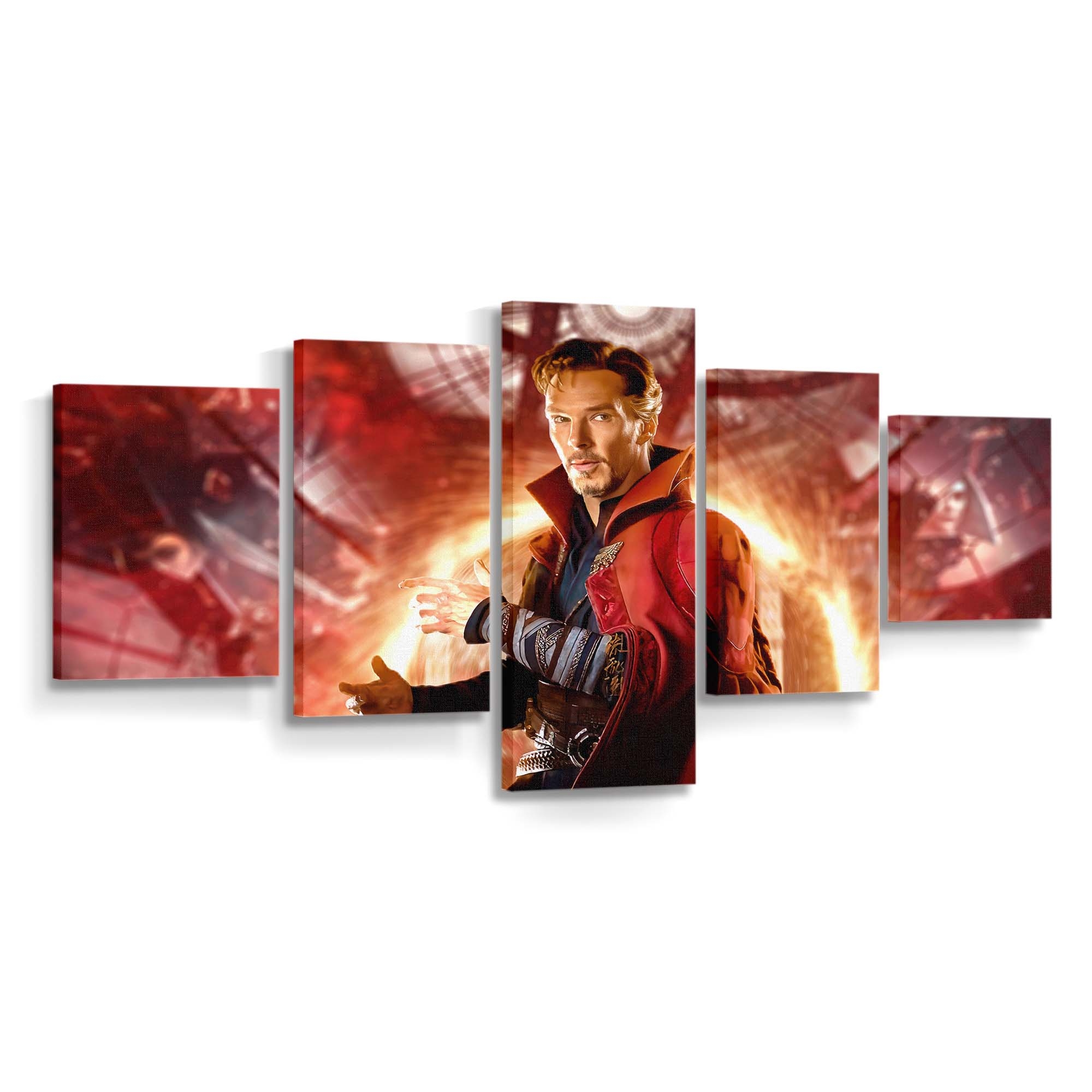 Doctor Strange Magical Mosaic Leinwandbild - Marvel Wanddeko