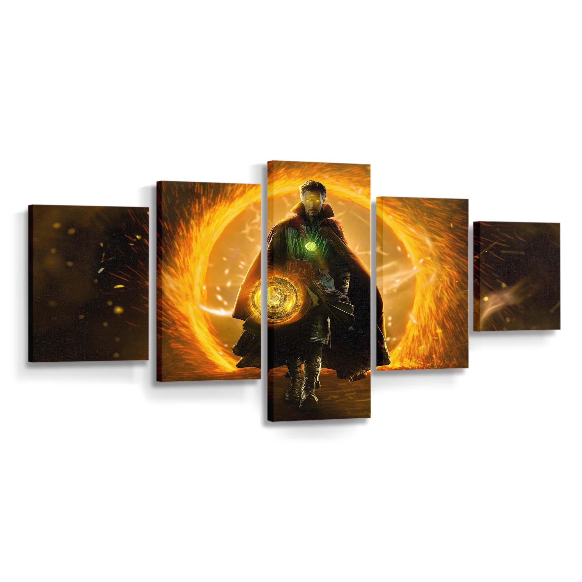 Doctor Strange Strikes Leinwandbild - Marvel Wanddeko