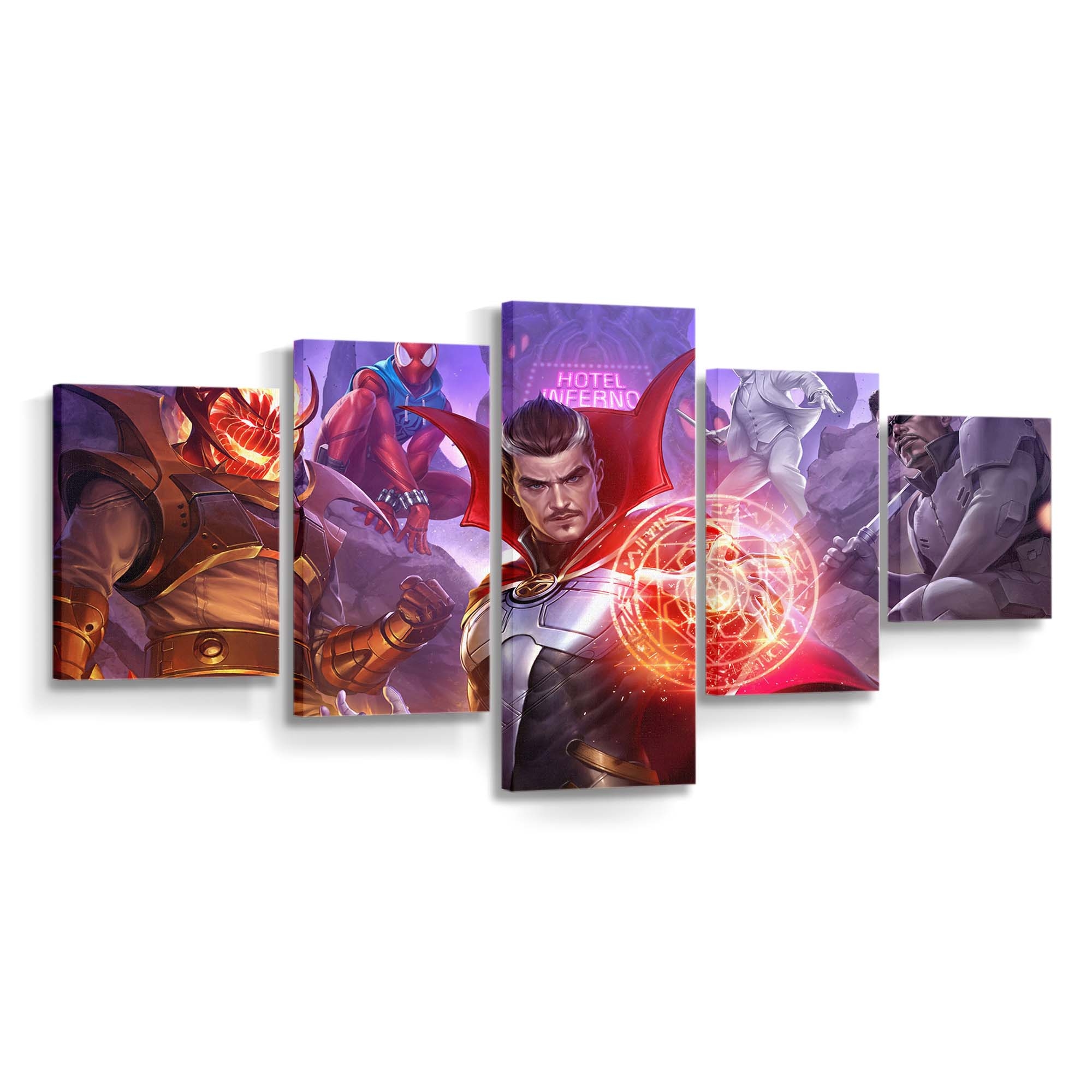 Marvel Future Fight 2020 Leinwandbild - Marvel Wanddeko