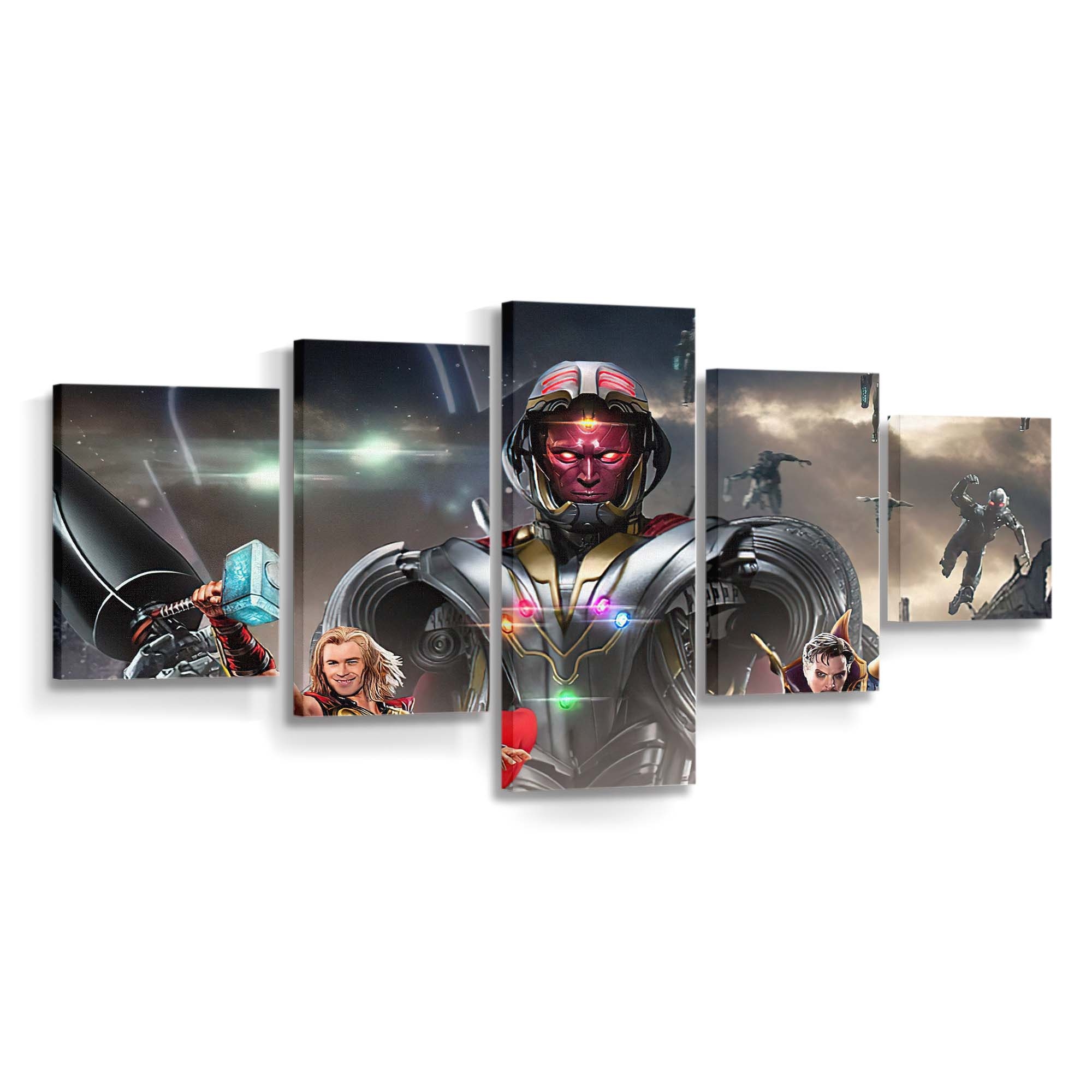 The Guardians Of The Multiverse What If Leinwandbild - Marvel Wanddeko