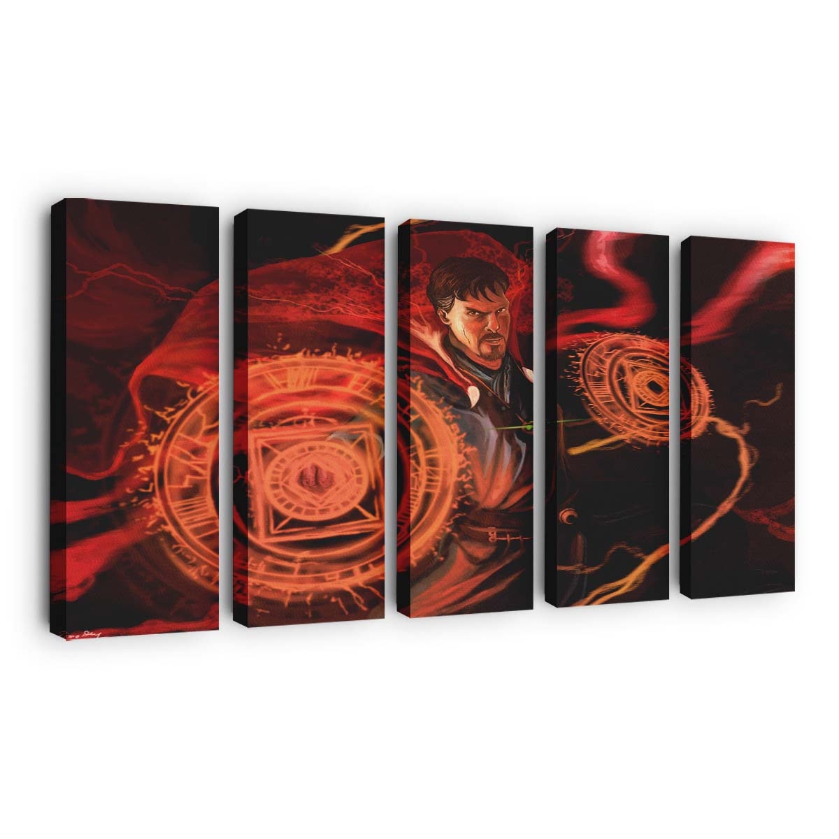 Doctor Strange Artwork Leinwandbild - Marvel Wanddeko