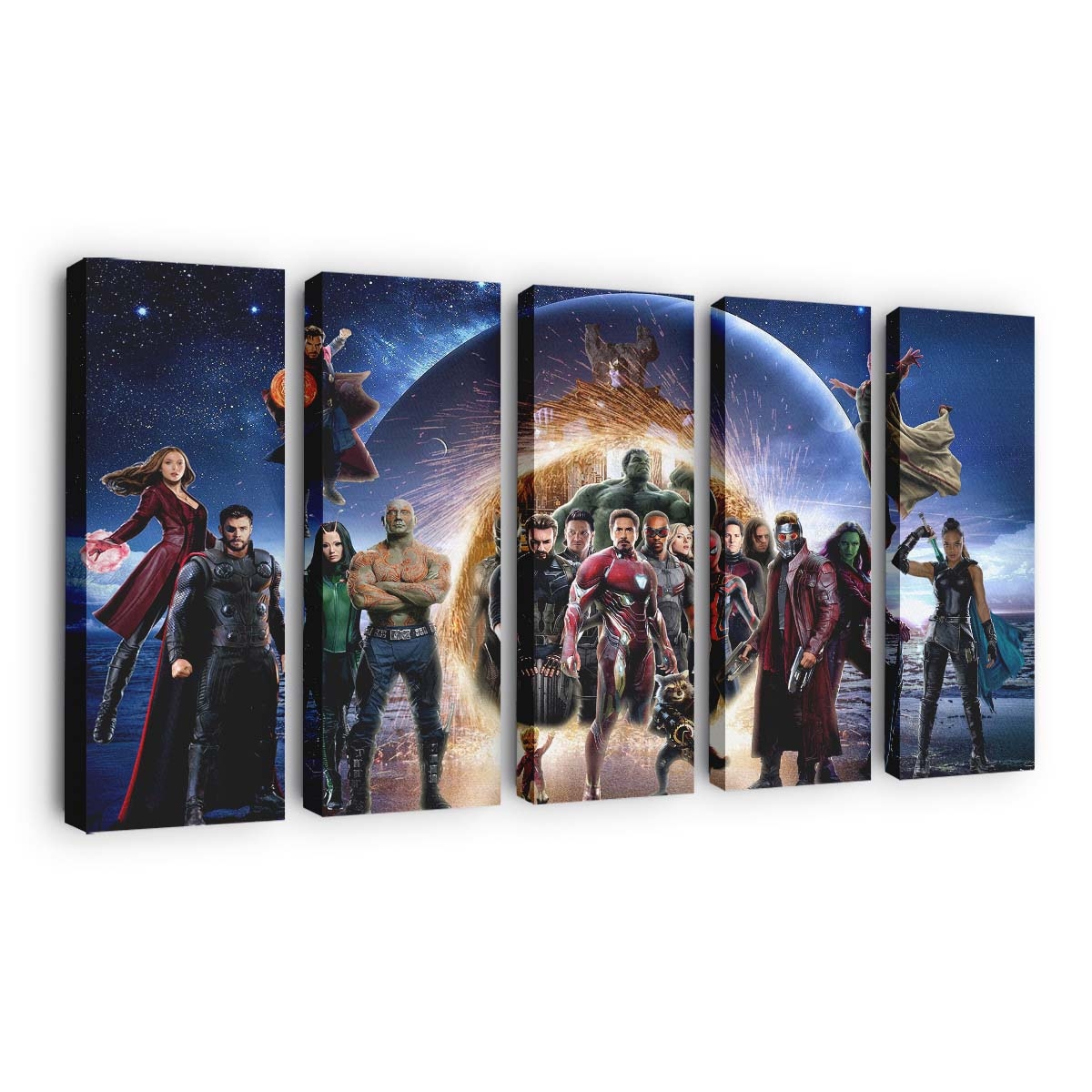 Avengers Infinity War Leinwandbild - Marvel Wanddeko