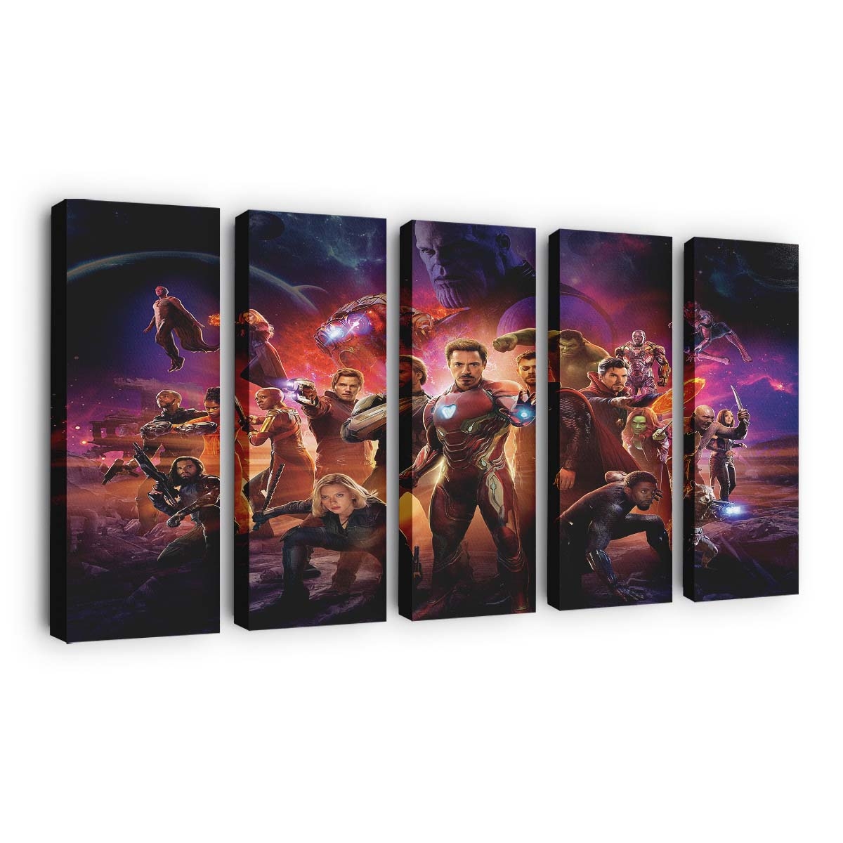 Avengers Infinity War International Leinwandbild - Marvel Wanddeko