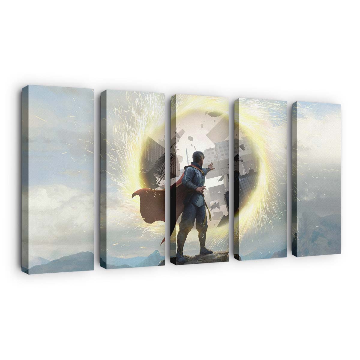 Doctor Strange Showdown Leinwandbild - Marvel Wanddeko