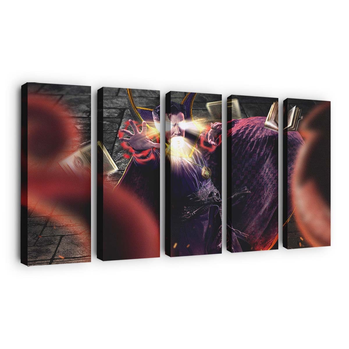 Evil Doctor Strange Leinwandbild - Marvel Wanddeko