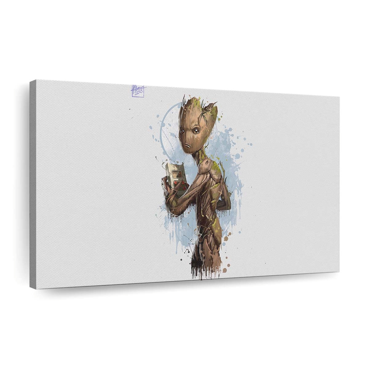 Groot In Avengers Infinity War 2018 Leinwandbild - Marvel Wanddeko