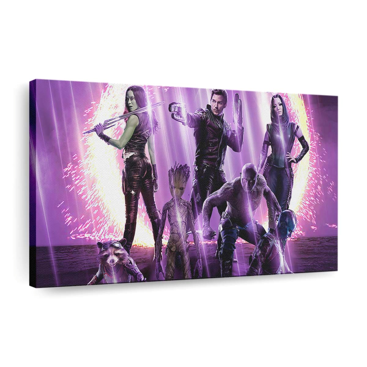 Guardians Of The Galaxy X Avengers Endgame Leinwandbild - Marvel Wanddeko