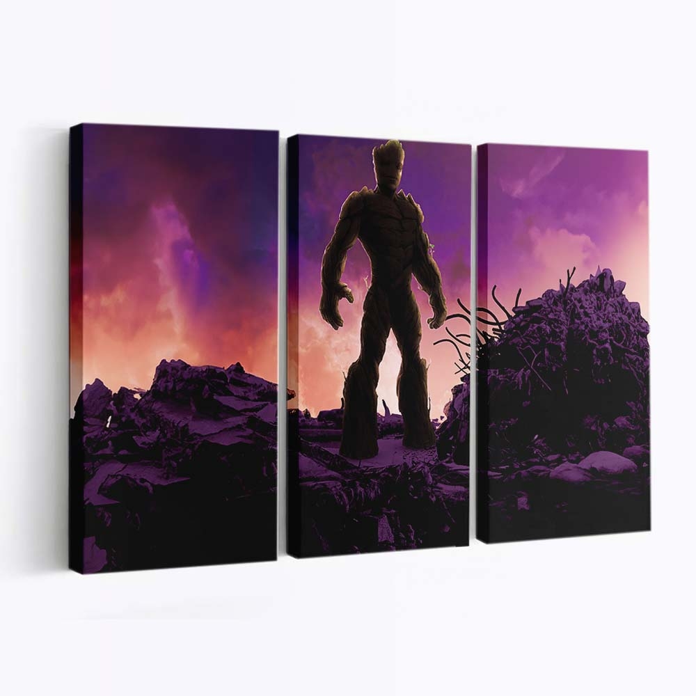 Groot Guardians Of The Galaxy Vol 3 Leinwandbild - Marvel Wanddeko