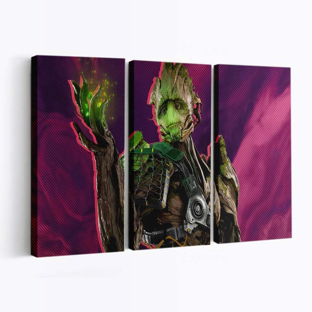 Groot Marvels Guardians Of The Galaxy Leinwandbild - Marvel Wanddeko