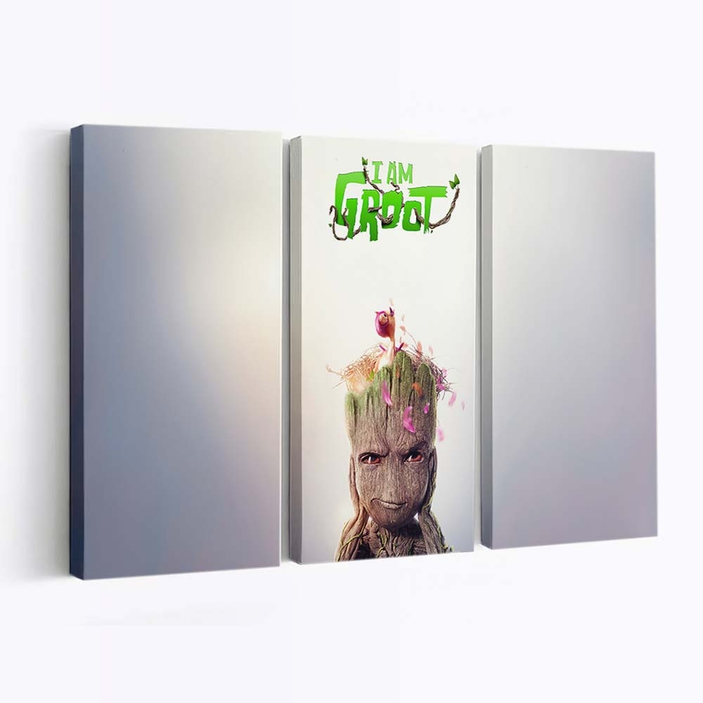 I Am Groot Season 2 Leinwandbild - Marvel Wanddeko