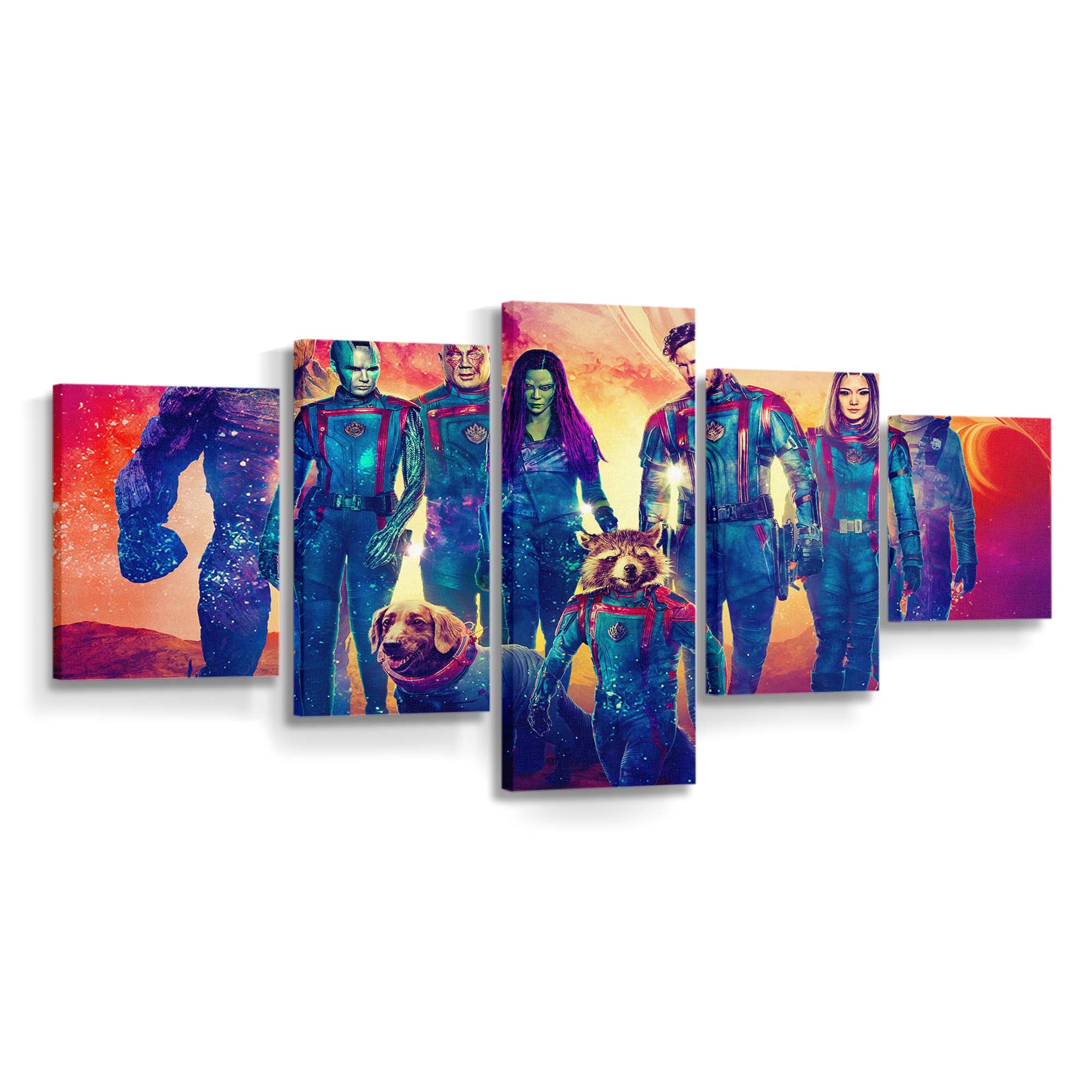2023 Guardians Of The Galaxy Vol 3 Leinwandbild - Marvel Wanddeko