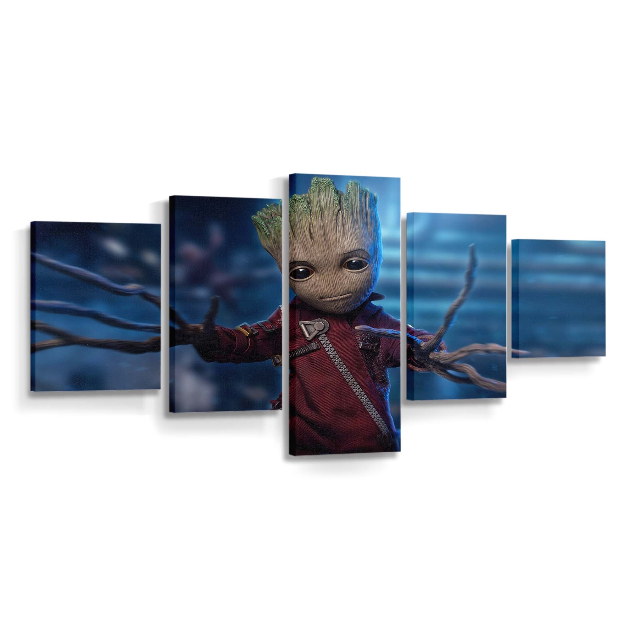 Baby Groot 2 Leinwandbild - Marvel Wanddeko