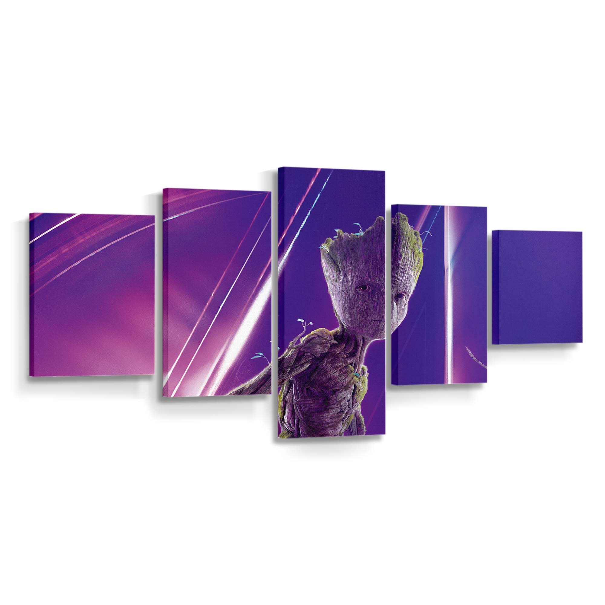 Groot In Avengers Infinity War 8K Leinwandbild - Marvel Wanddeko