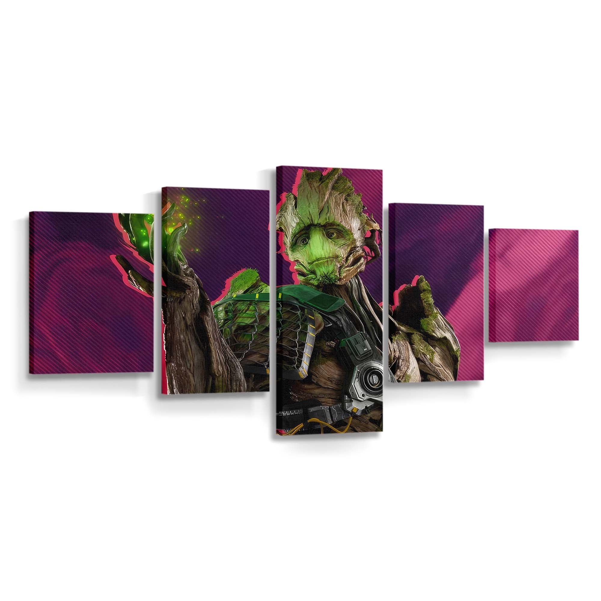 Groot Marvels Guardians Of The Galaxy Leinwandbild - Marvel Wanddeko