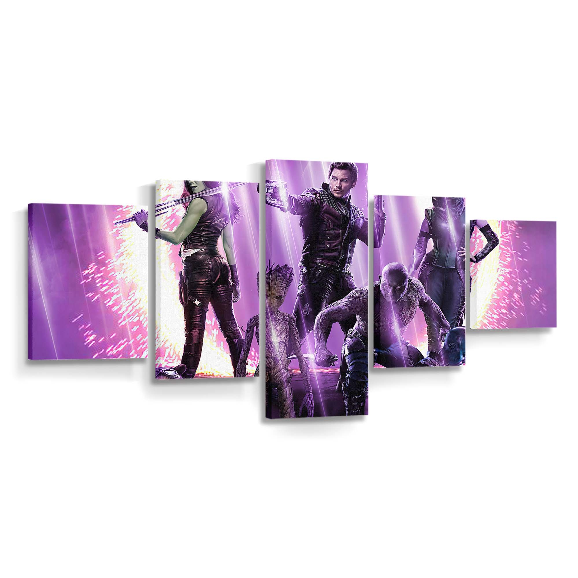 Guardians Of The Galaxy X Avengers Endgame Leinwandbild - Marvel Wanddeko