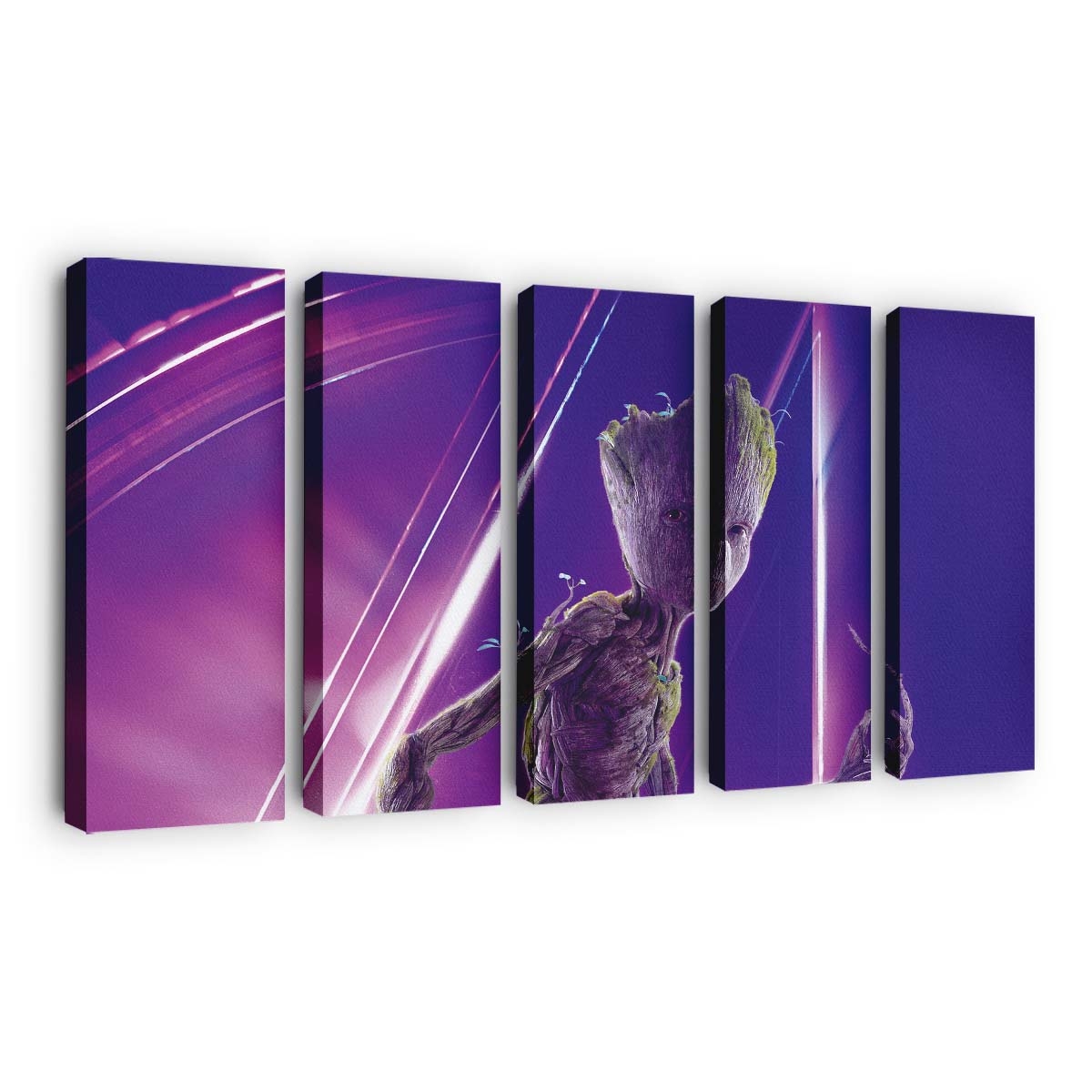 Groot In Avengers Infinity War 8K Leinwandbild - Marvel Wanddeko