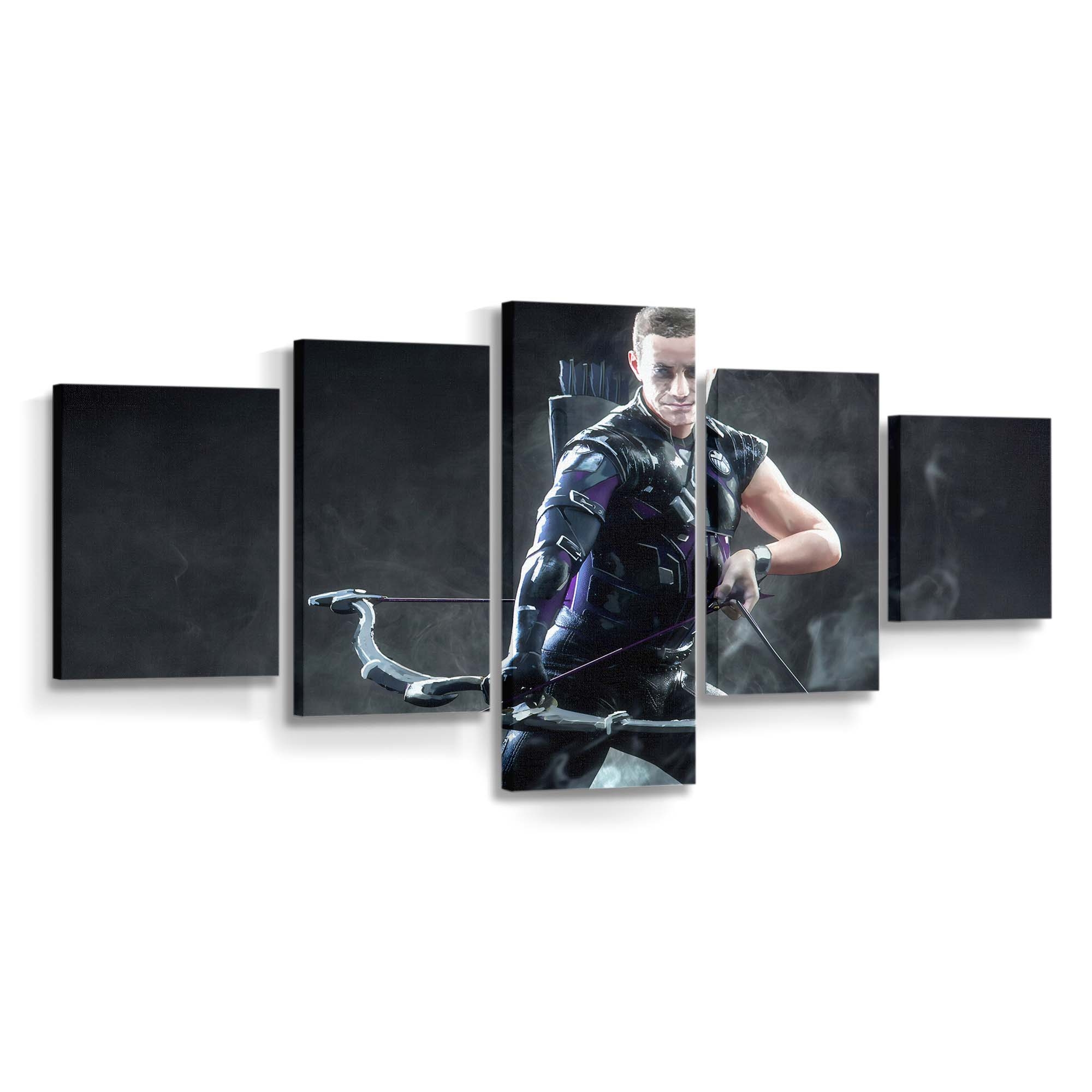 Hawkeye Marvel Superhero Leinwandbild - Wanddeko