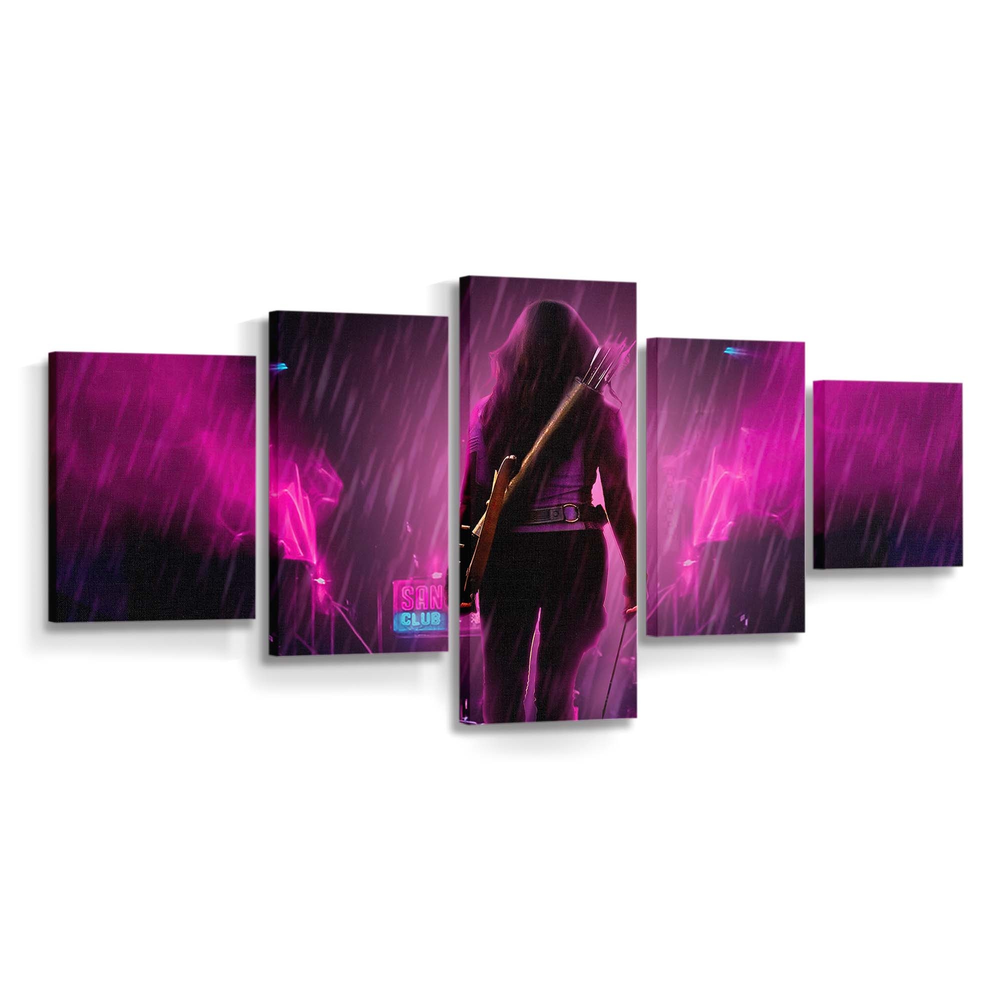 Kate Bishop From Hawkeye Leinwandbild - Wanddeko