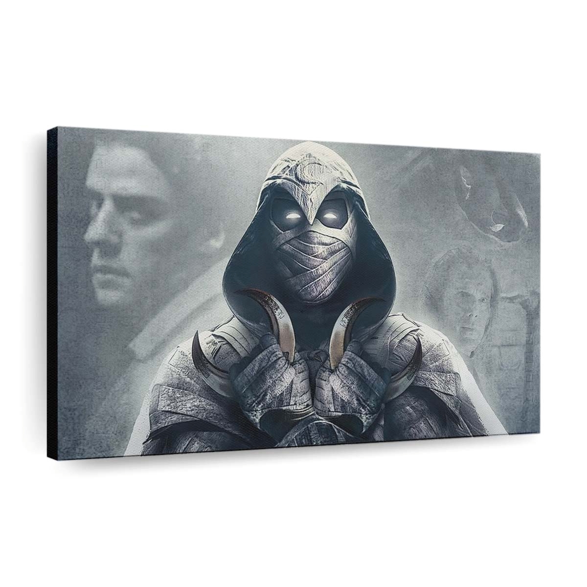 Embrace The Chaos Moon Knight Leinwandbild - Wanddeko