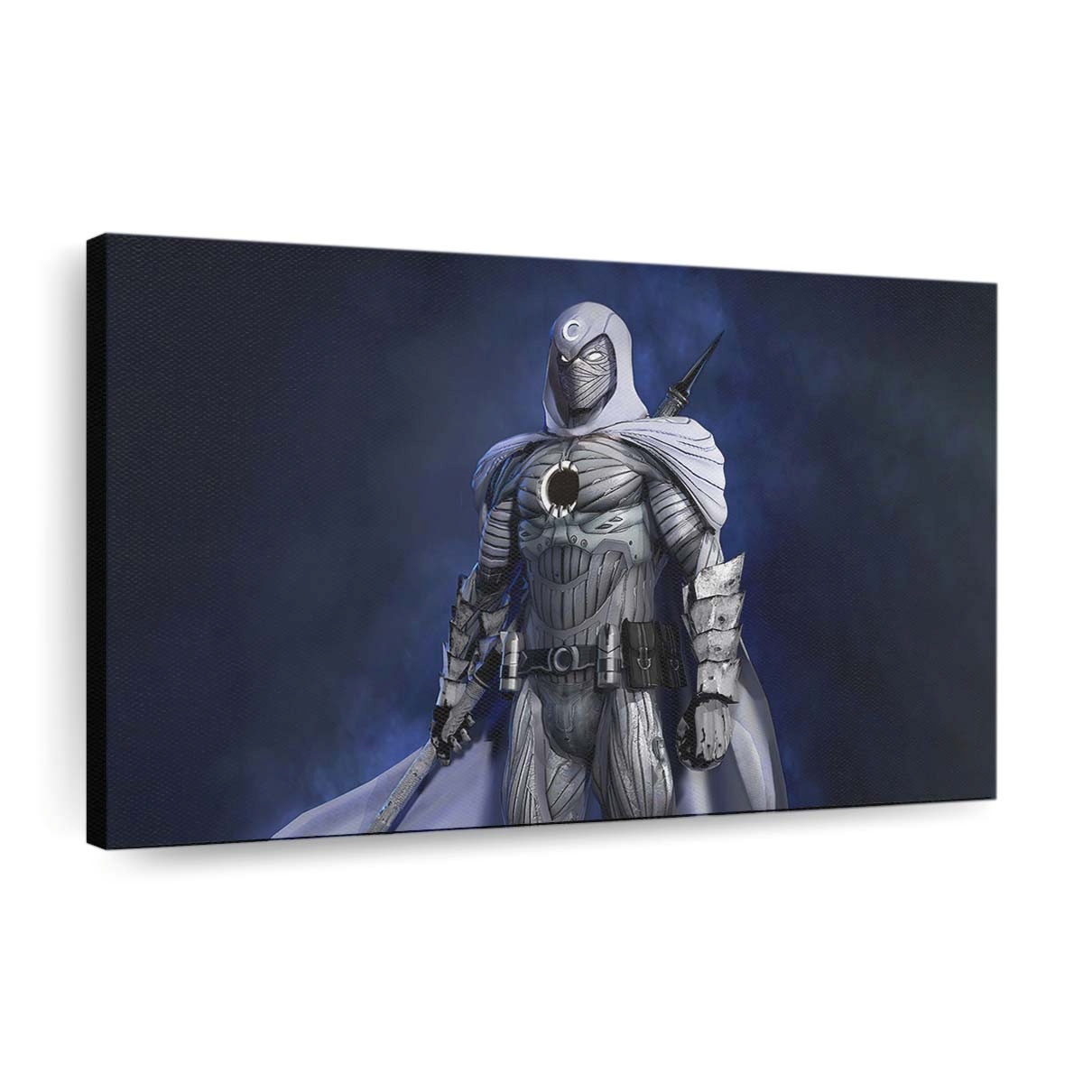Marvel Moon Knight 3D-Fan-Art Leinwandbild - Wanddeko