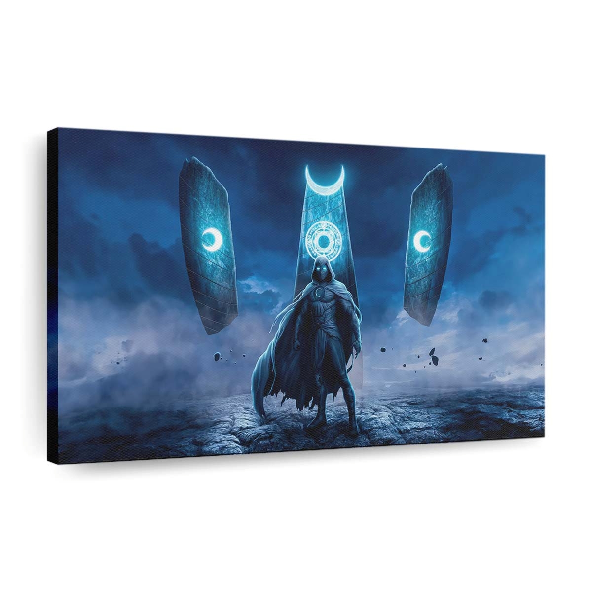 Midnight Avenger Moon Knight Leinwandbild - Wanddeko