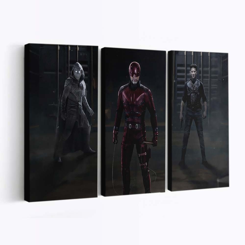 Dark Knights Rising Leinwandbild - Wanddeko