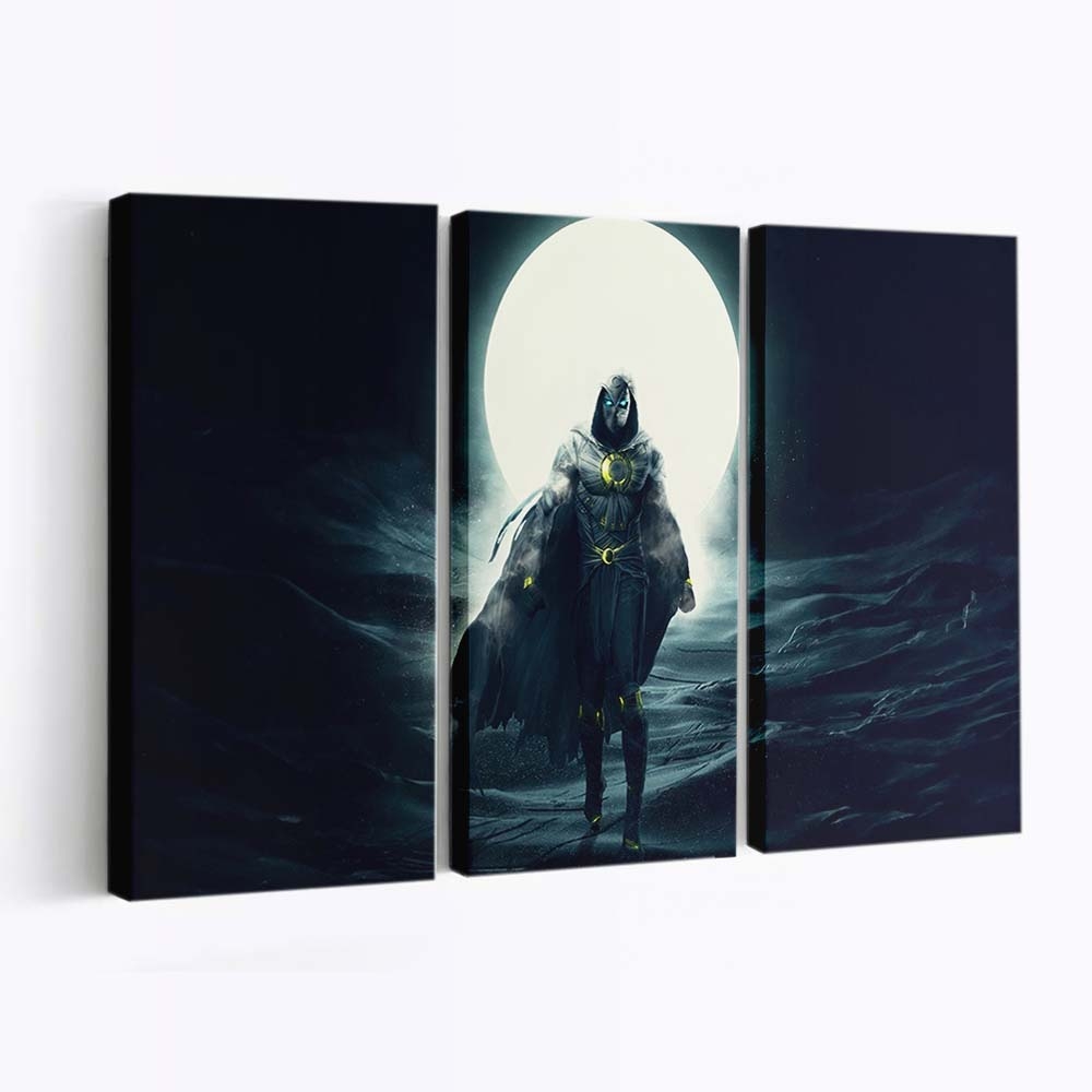Der rätselhafte Marvel Moon Knight Leinwandbild - Wanddeko