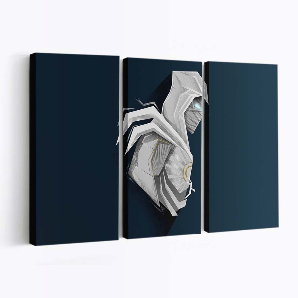 Mondgerechtigkeit Moon Knight Leinwandbild - Wanddeko