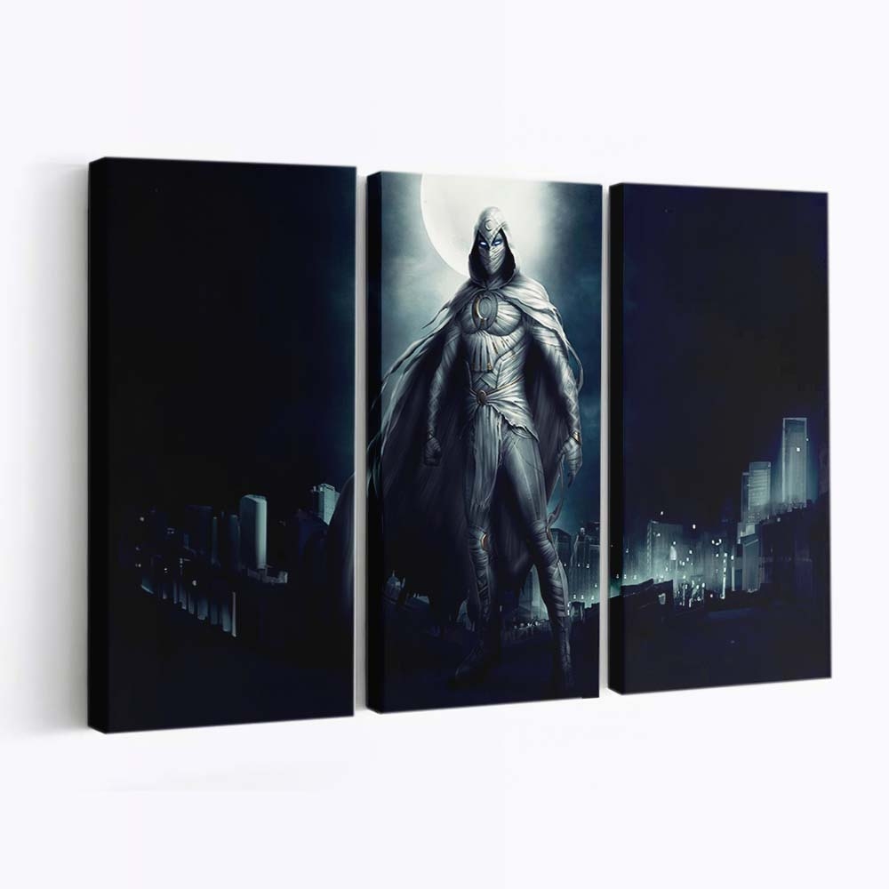 Marvel Moon Knight Rätselhaft Leinwandbild - Wanddeko