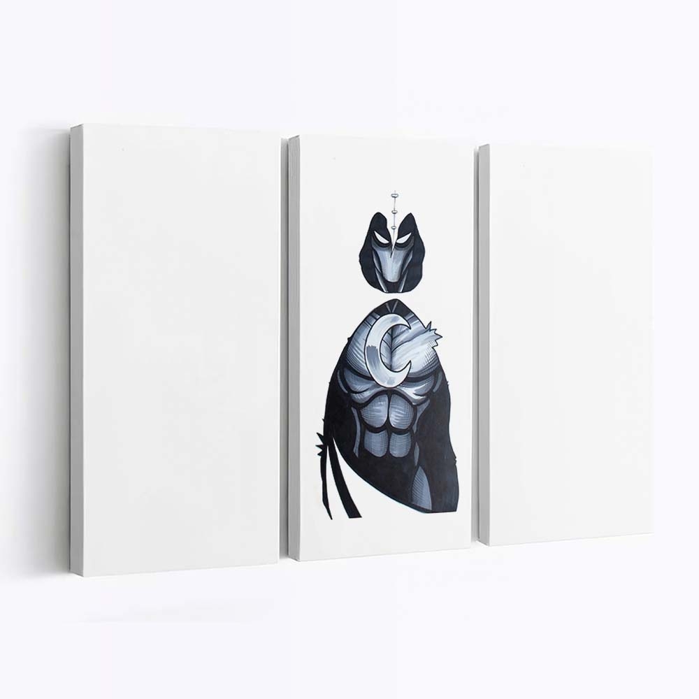 Mavel Moon Knight Leinwandbild - Wanddeko