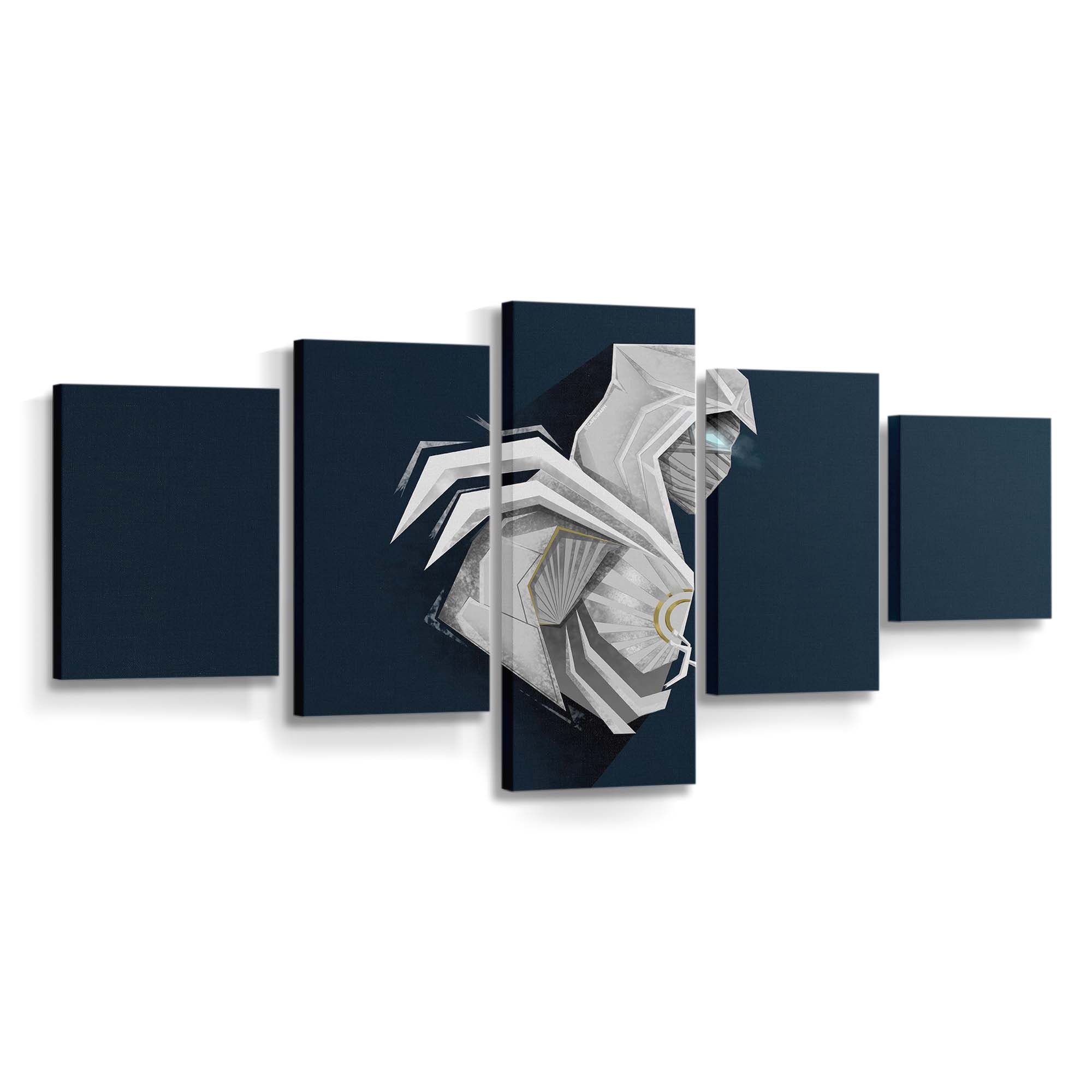 Mondgerechtigkeit Moon Knight Leinwandbild - Wanddeko