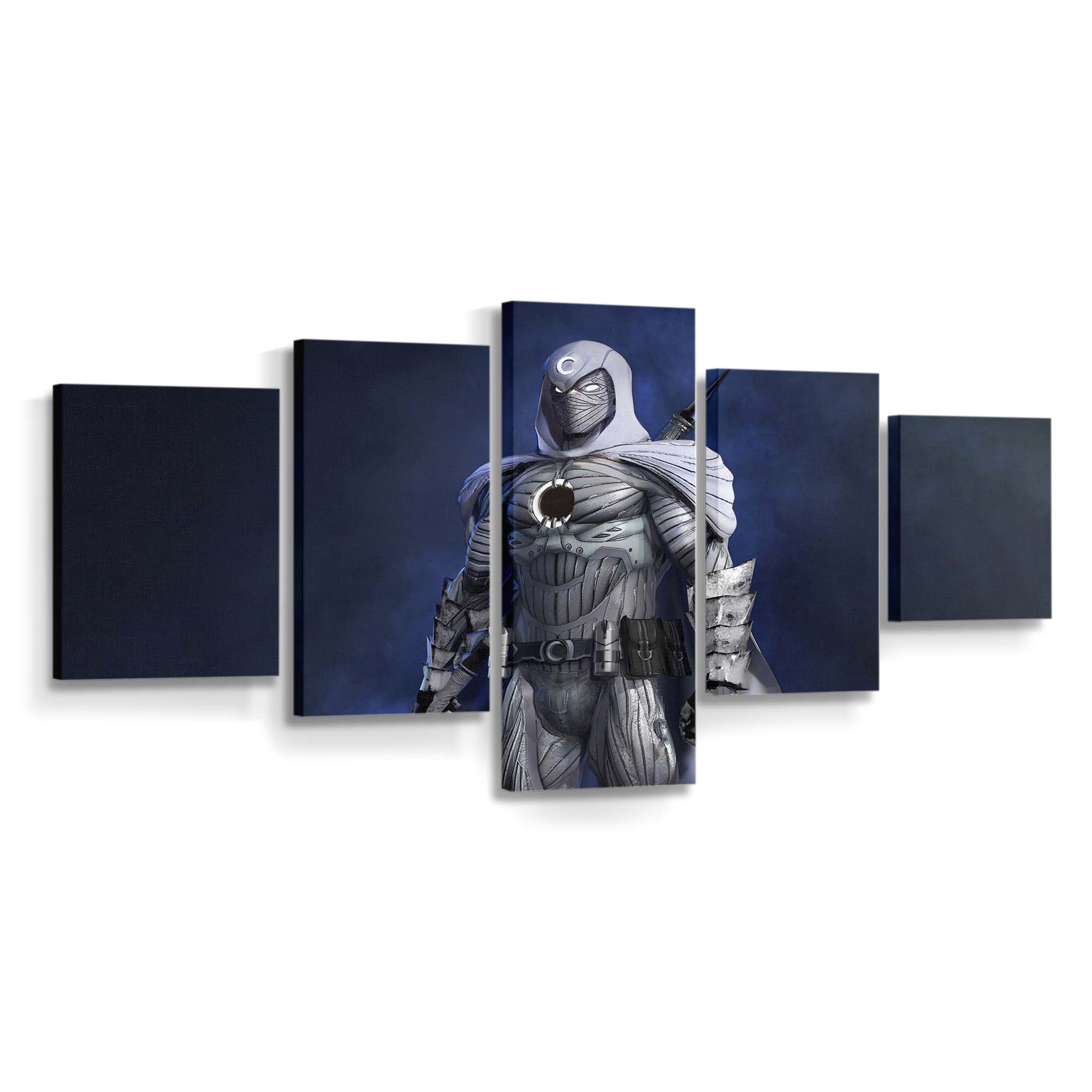 Marvel Moon Knight 3D-Fan-Art Leinwandbild - Wanddeko