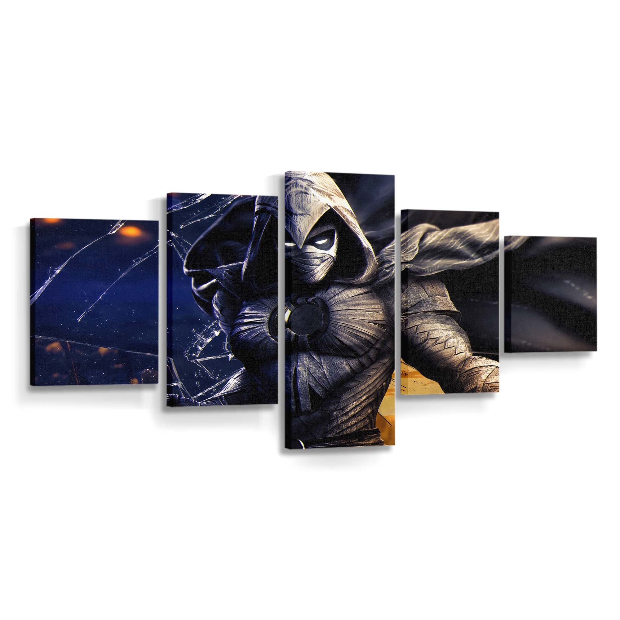 Moon Knight Kunst Leinwandbild - Wanddeko