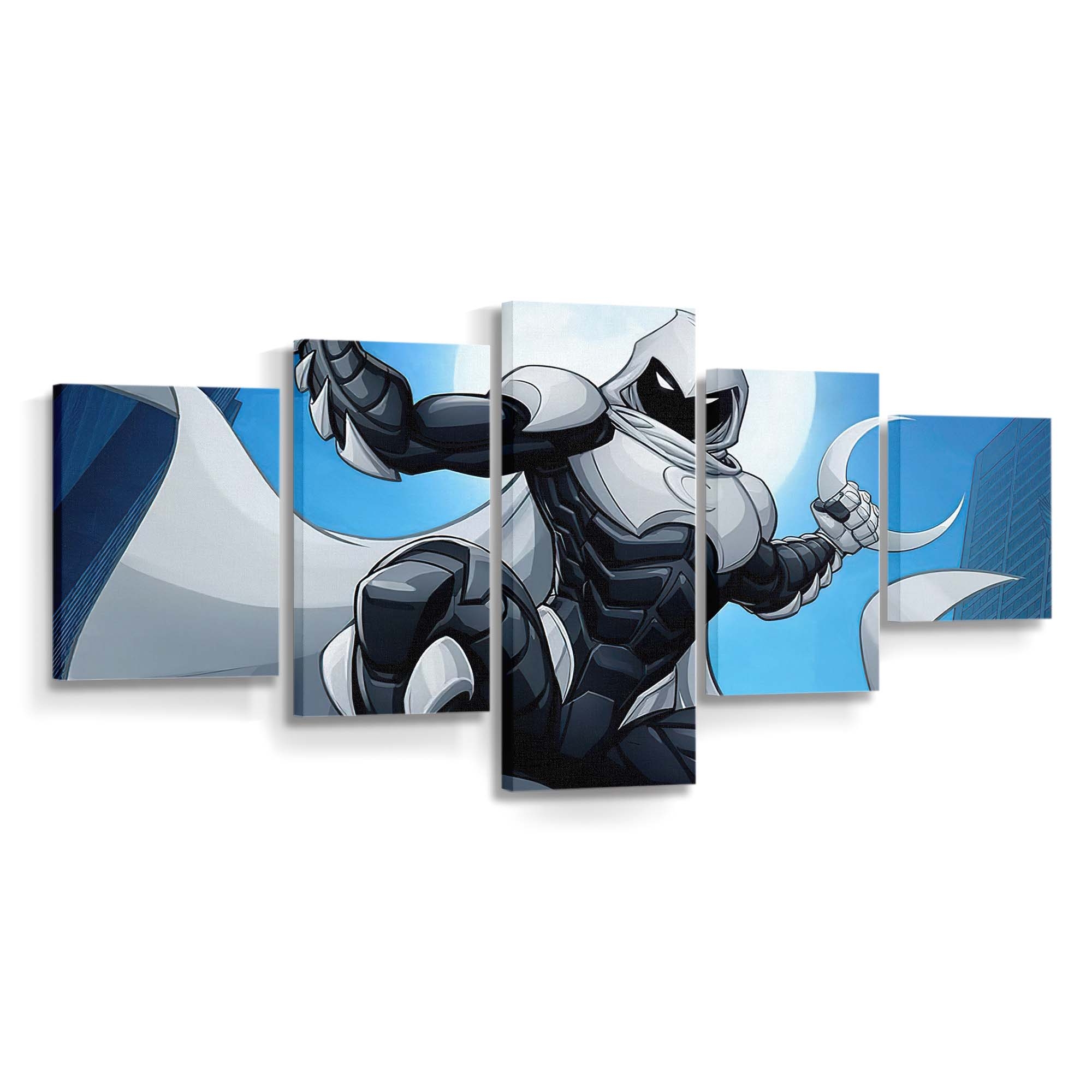 Moon Knight Kunstwerk Leinwandbild - Wanddeko