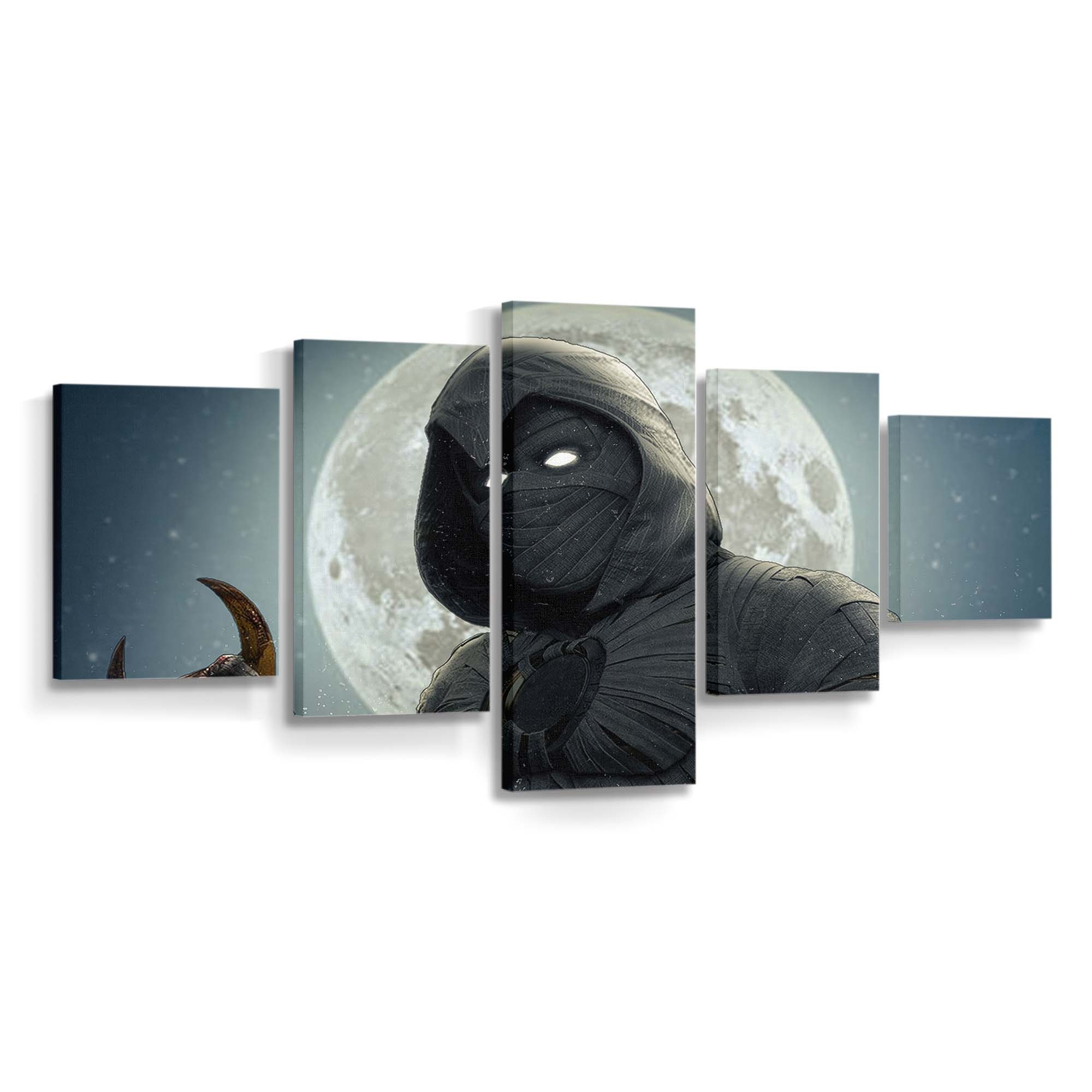 Moon Knight Mantel der Wachsamkeit Leinwandbild - Wanddeko