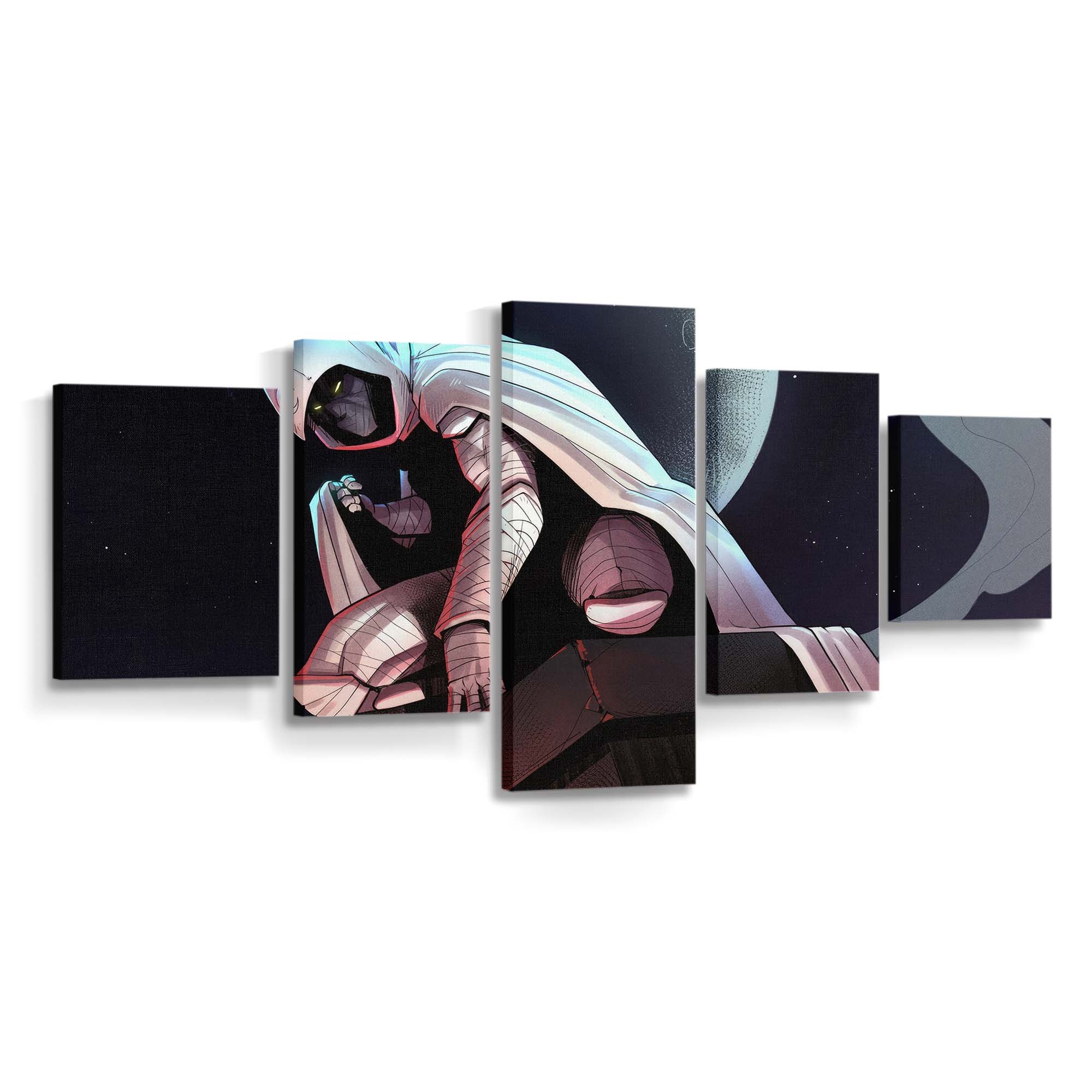 Moon Knight Comic-Kunst 2 Leinwandbild - Wanddeko